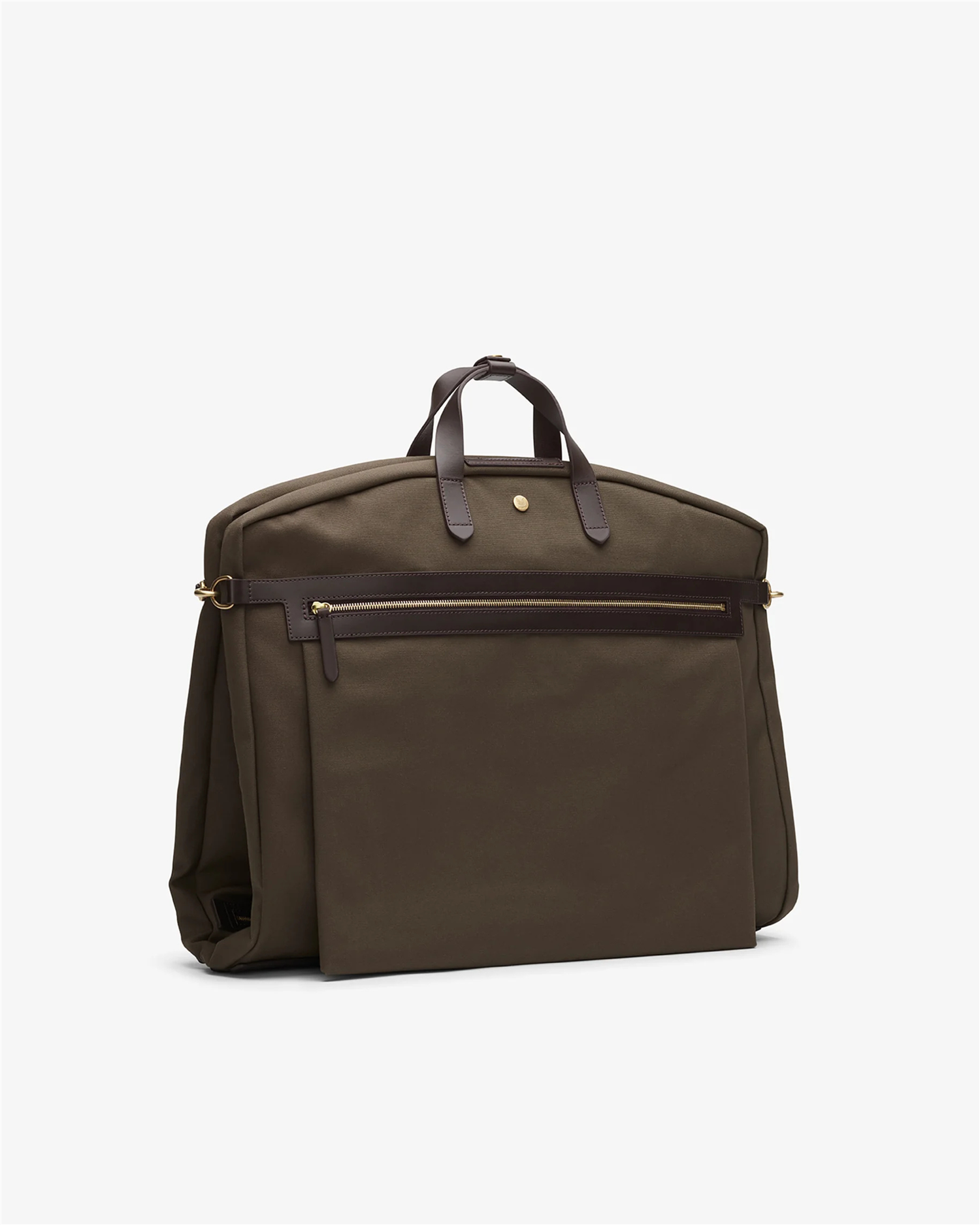 M/S Suit Carrier Army/Dark Brwon