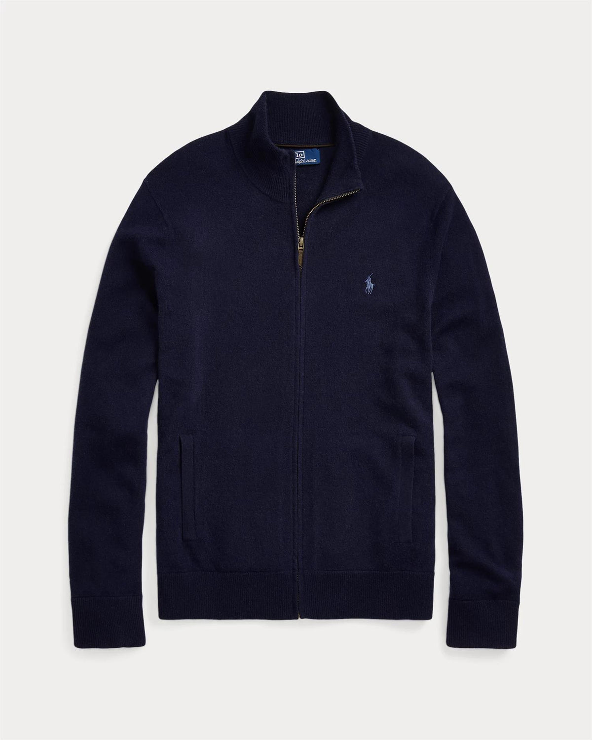 Merino Full Zip - Navy