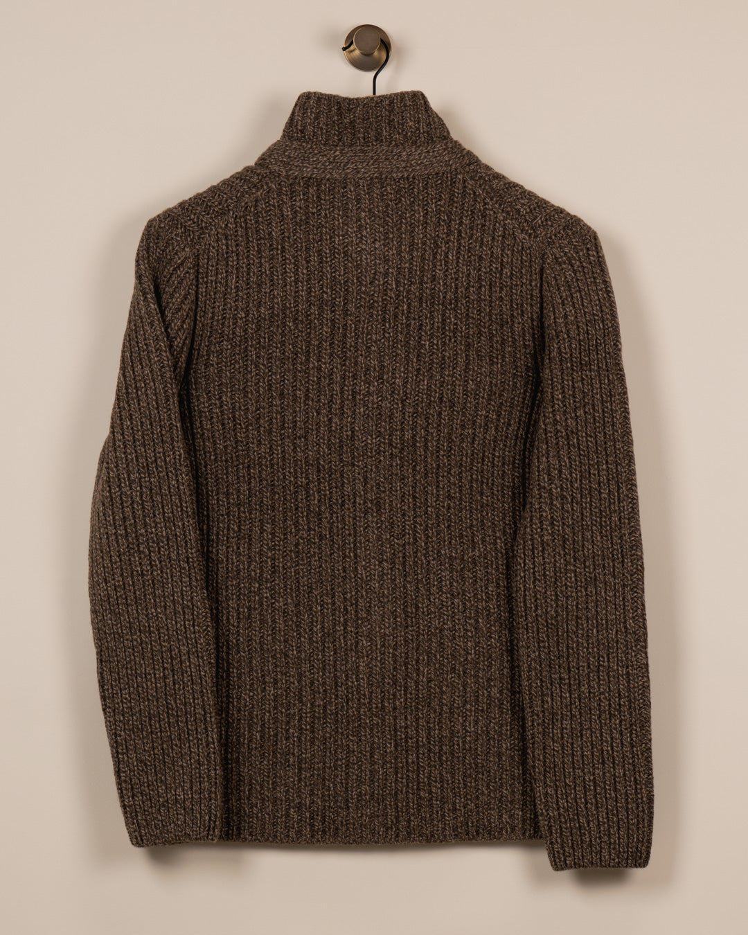 Cardigan - Brunmelert