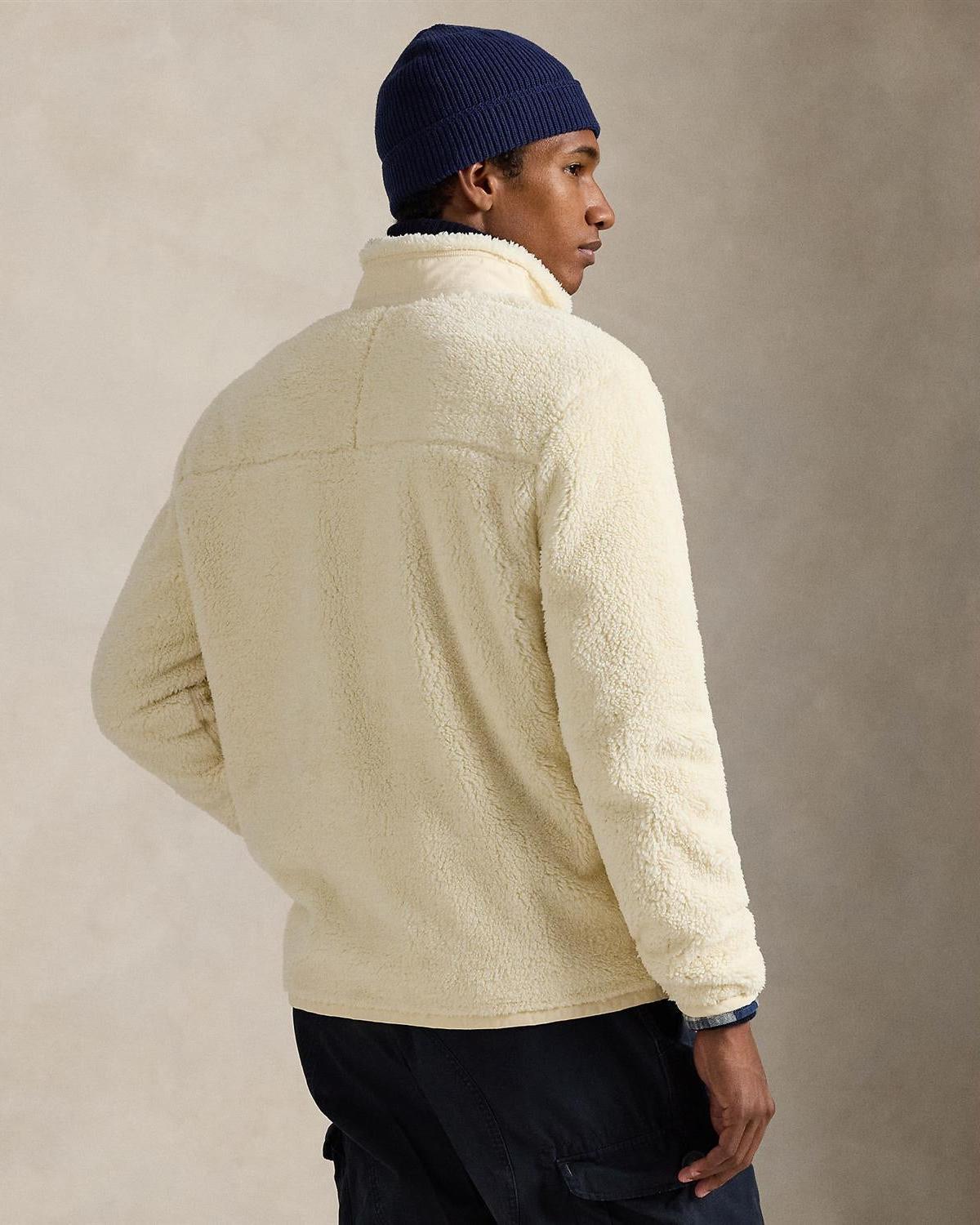 Fleece Jakke - Krem