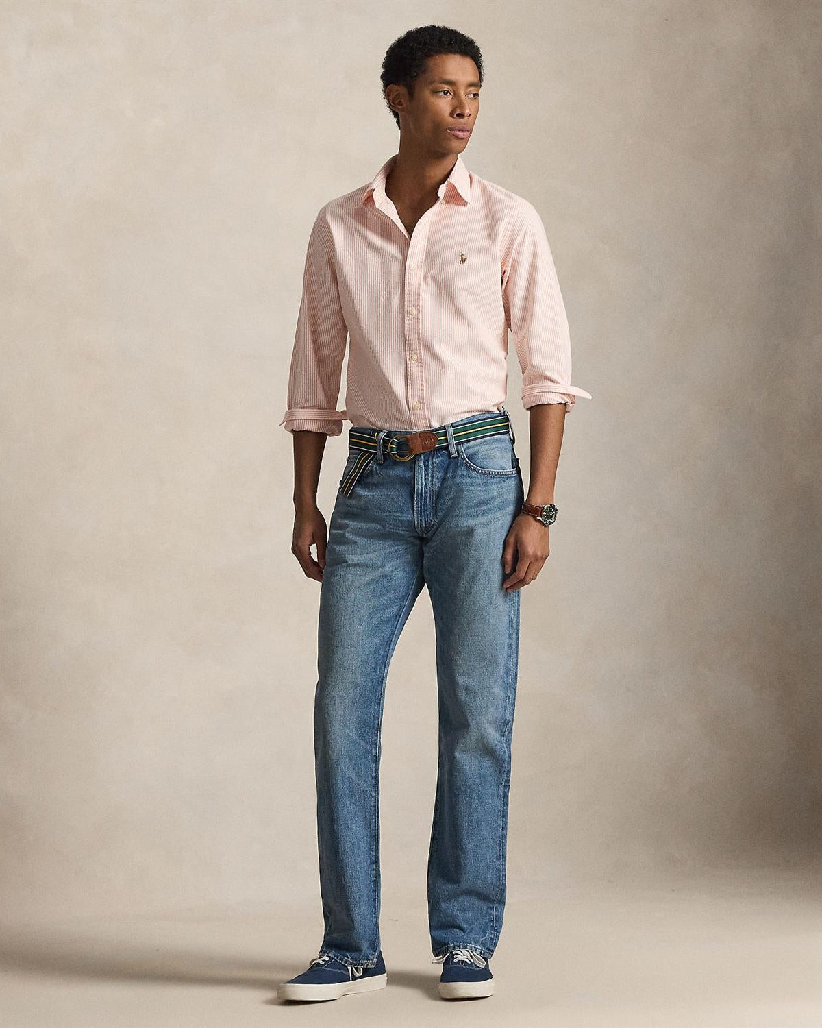 Classic Oxford Stripet - Orange