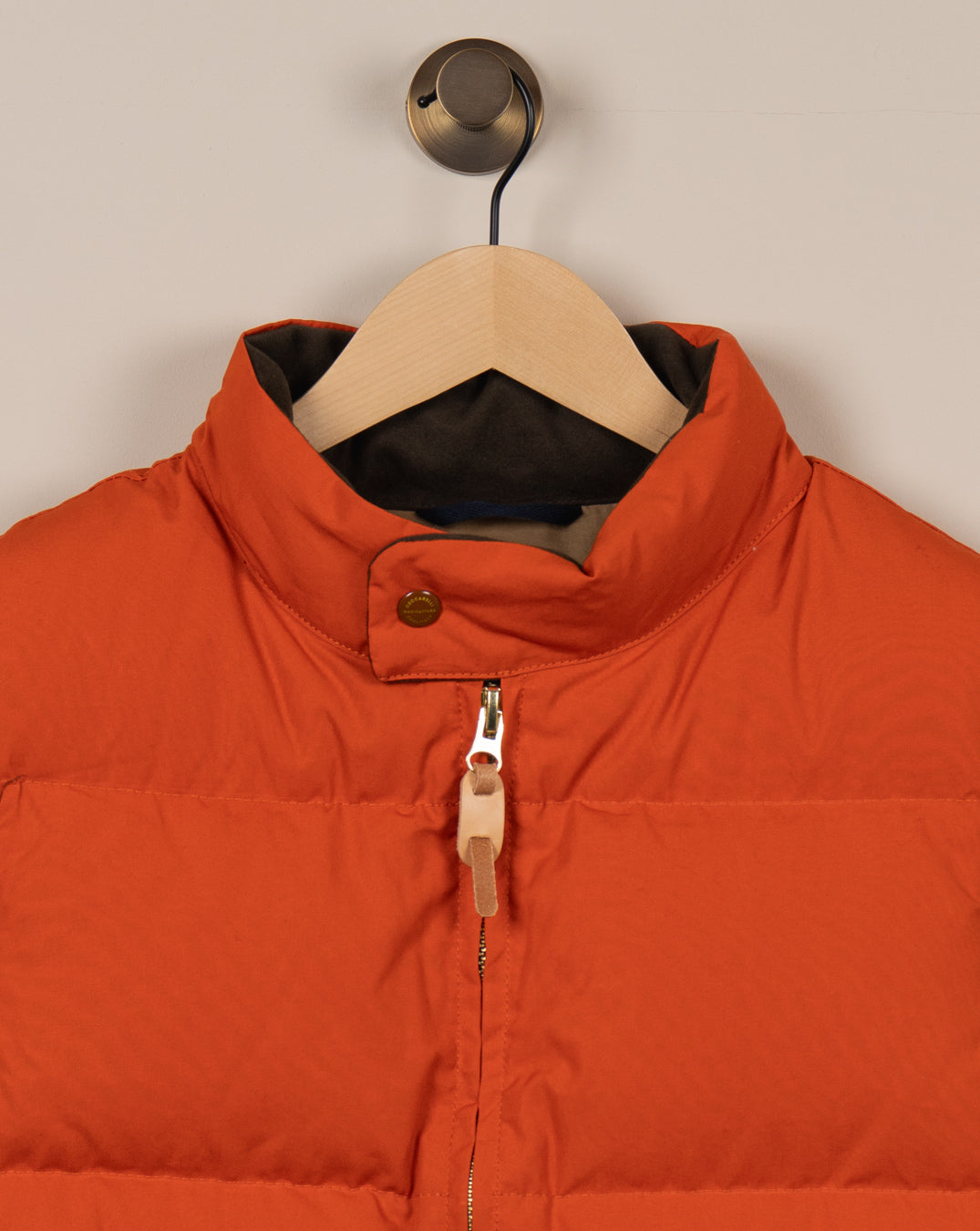 New Goose Down Vest - Orange