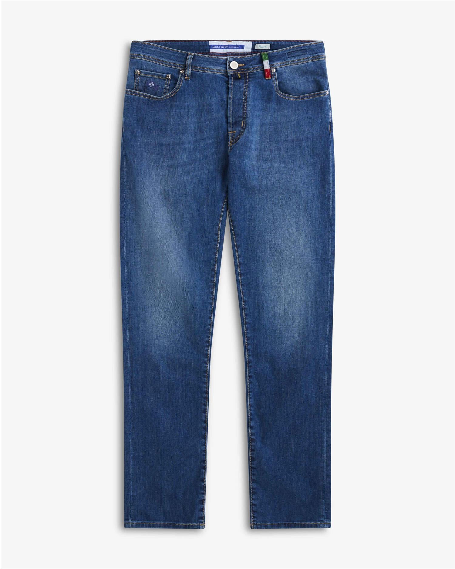 Bard Jeans Teak Patch - Mellom Vask