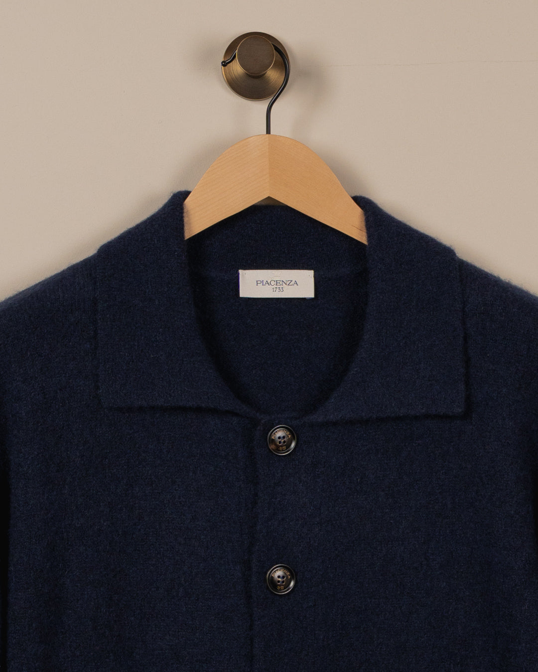 Cashmere & Silk Cardigan - Navy
