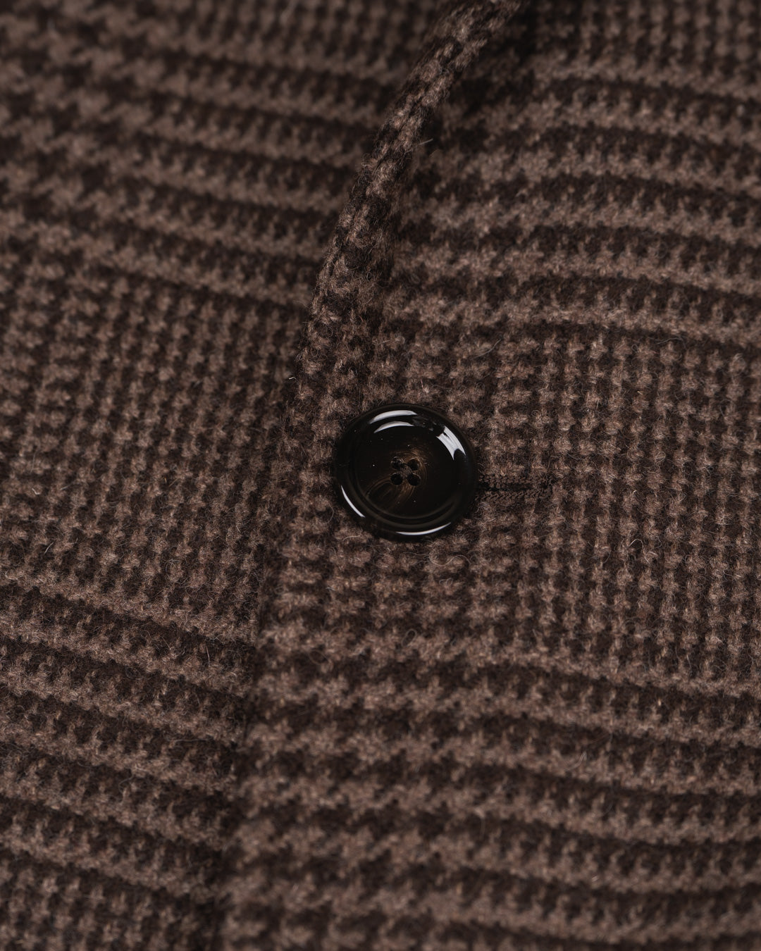 Coat prince of wales - Brun