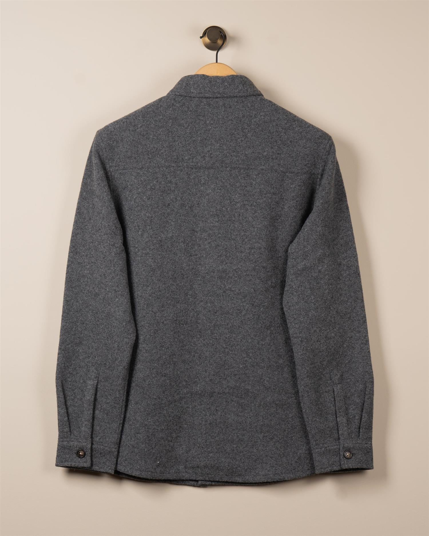 Chapter Check Overshirt - Grå