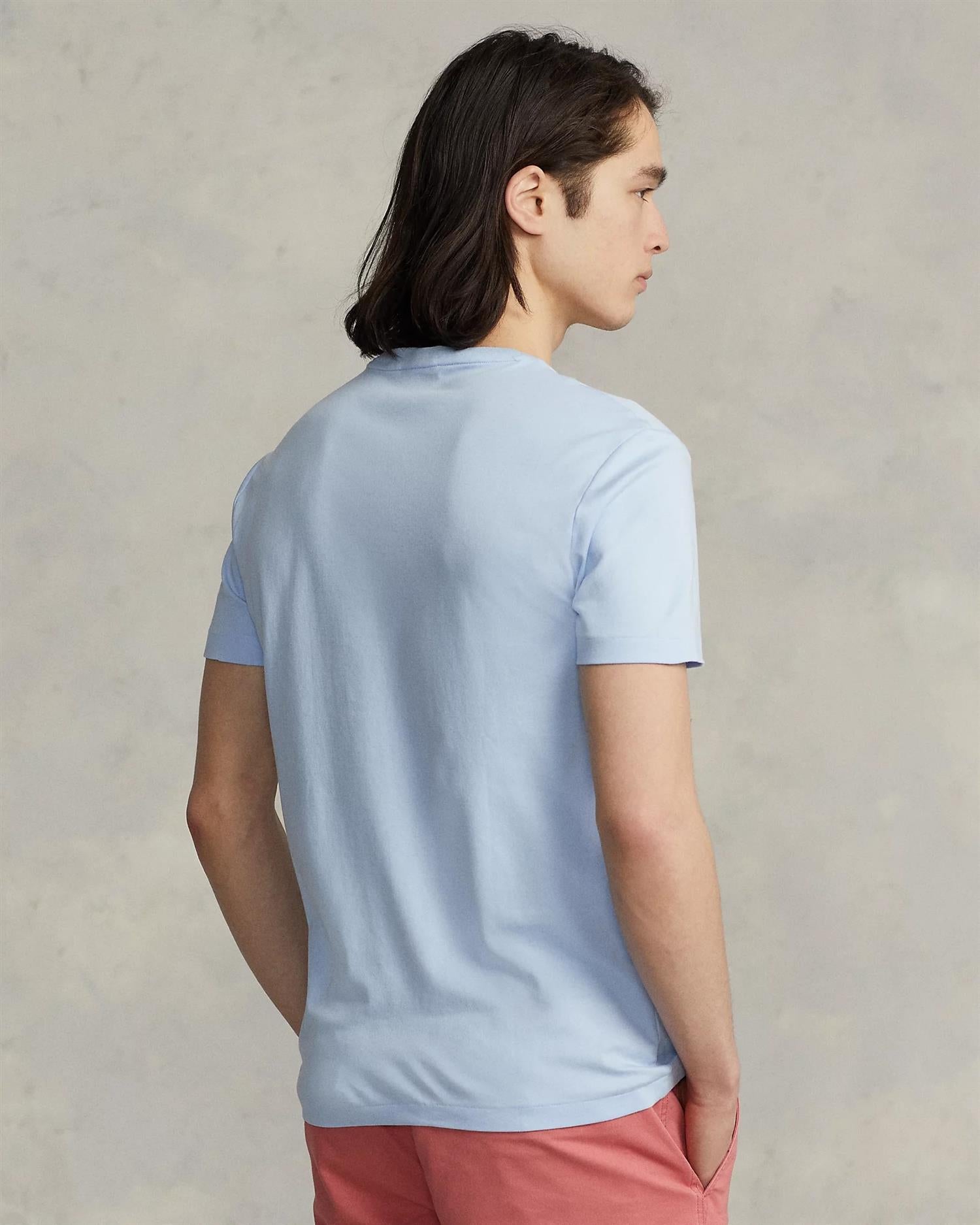 Interlock T-Skjorte - Lys Blå