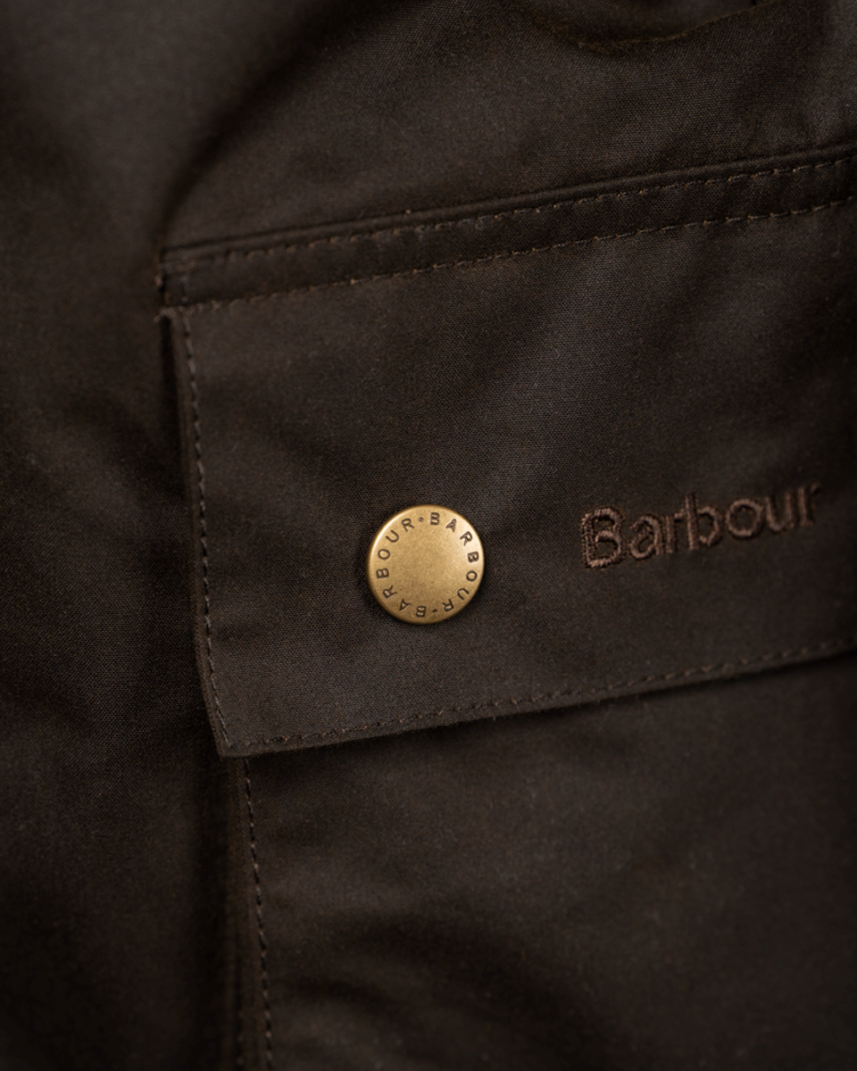 Ashby Waxed Jacket - Oliven