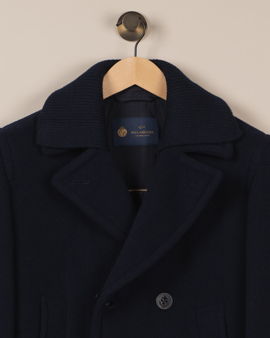 Peacoat Ull & cashmere - Navy