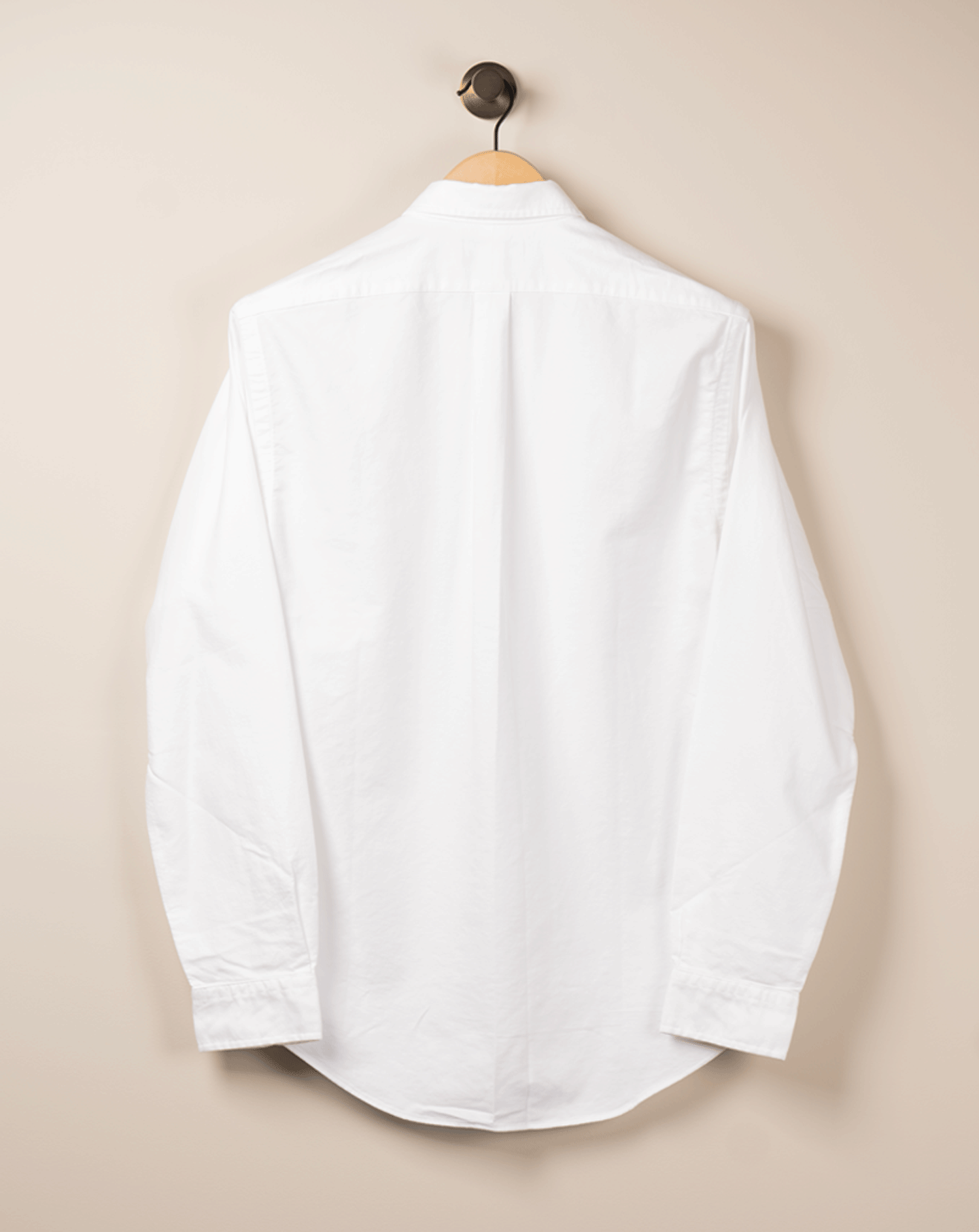 Custom Fit Oxford Skjorte - Hvit