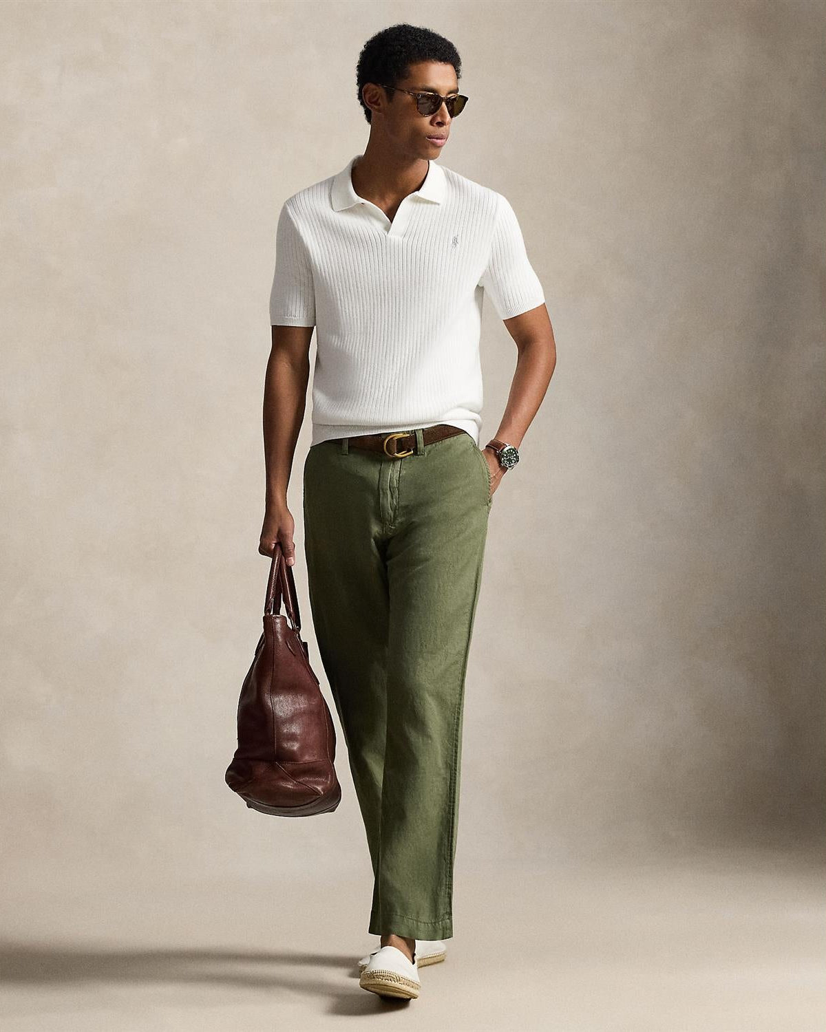 Skjortegener Kortermet - Krem