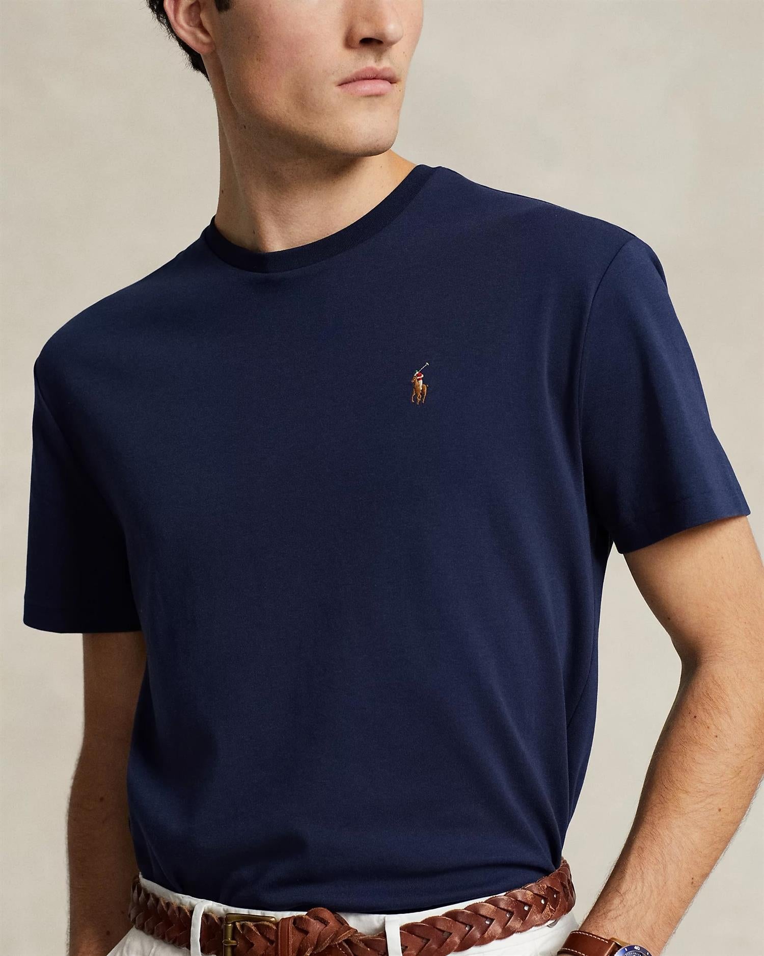 Interlock T-Shirt - Navy
