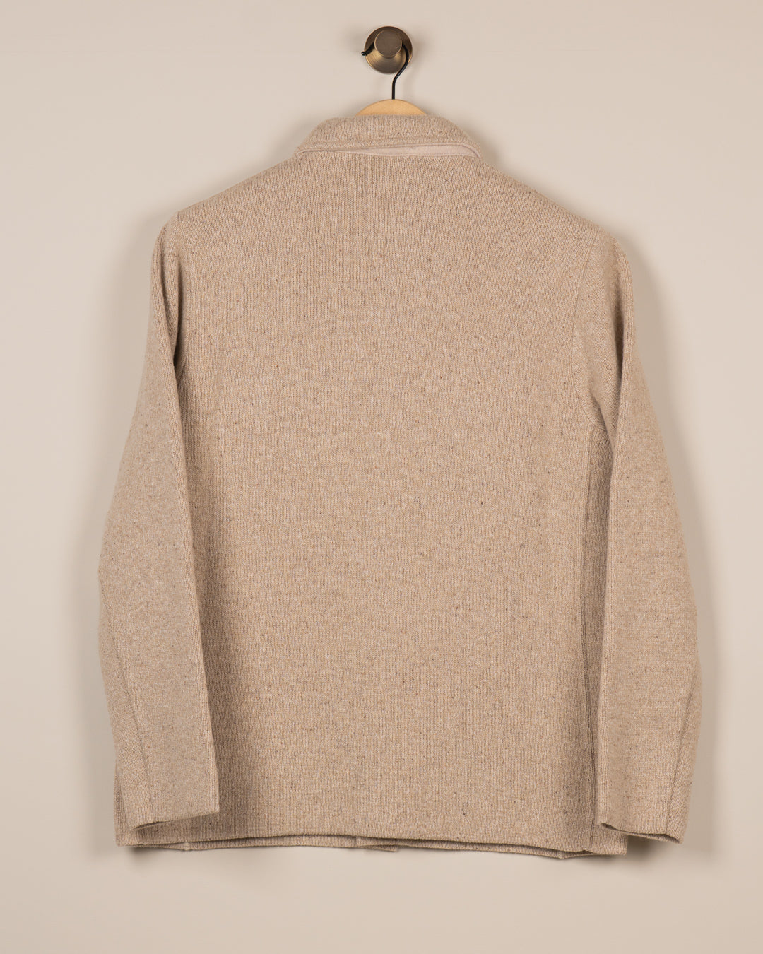 Knit overshirt - Beige