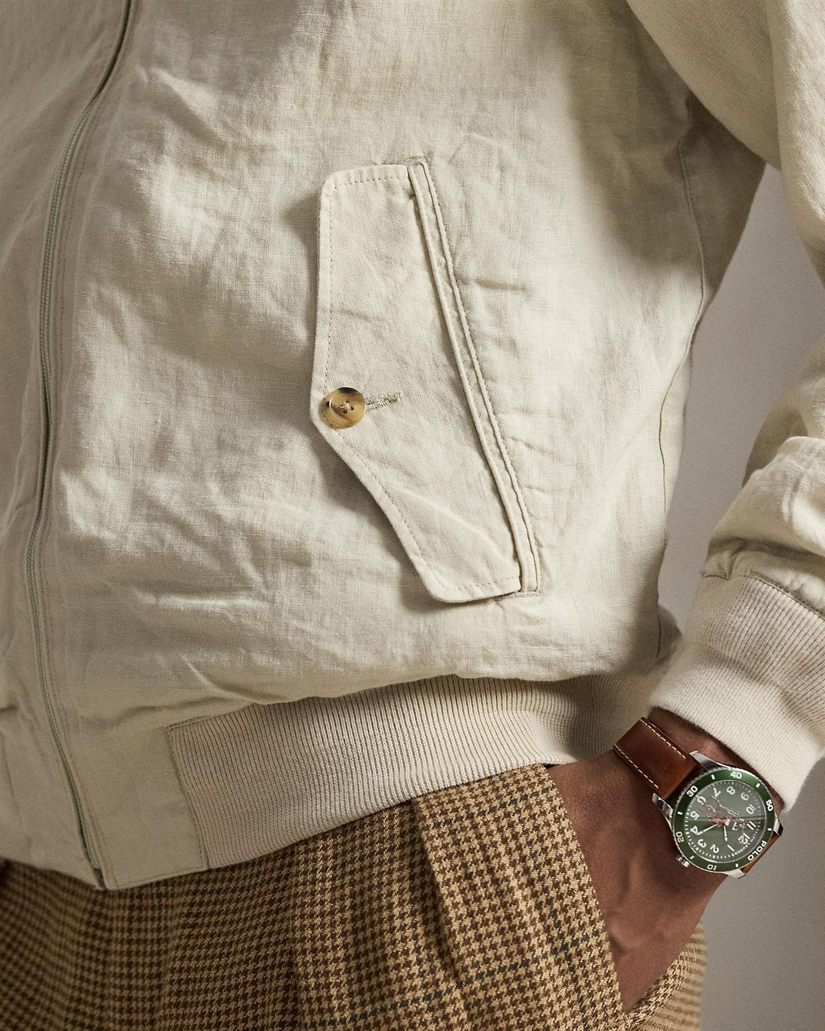 Windbreaker Jakke - Krem