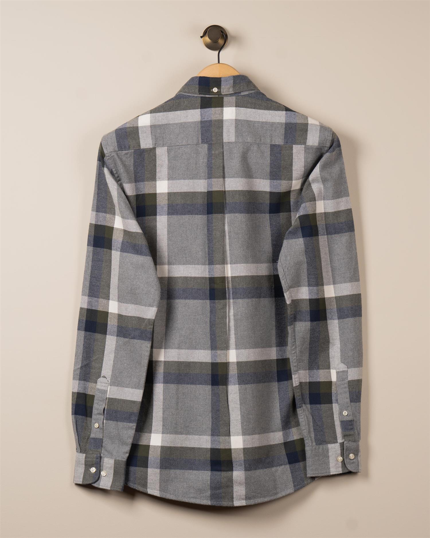 Folley_Tailored_Checked skjorte fra Barbour.