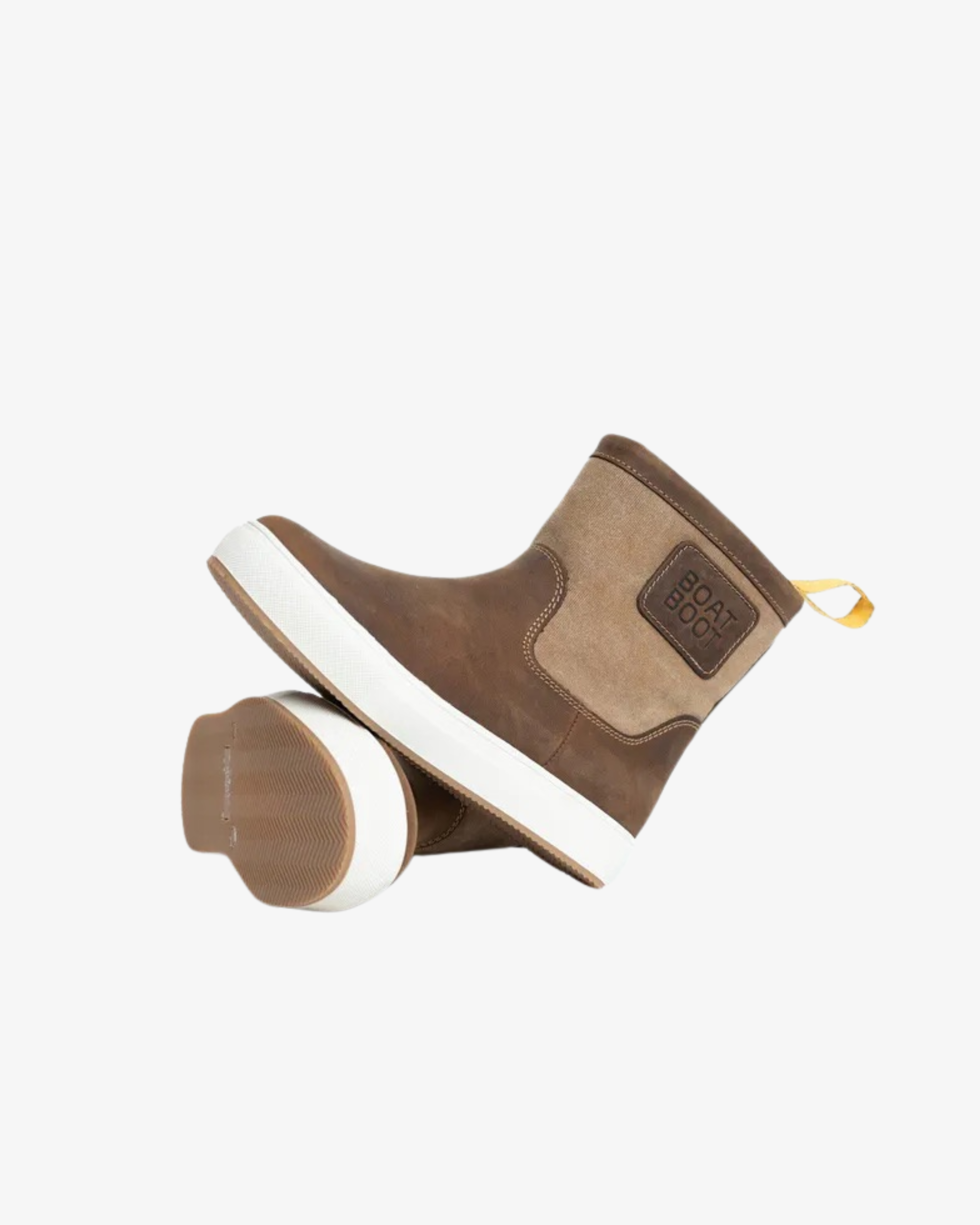 Lowcut Canvas Leather Brun