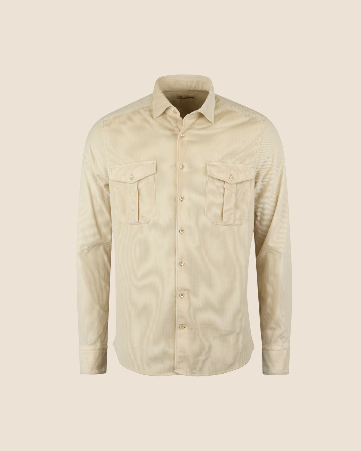 Cord skjorte Regular - Beige