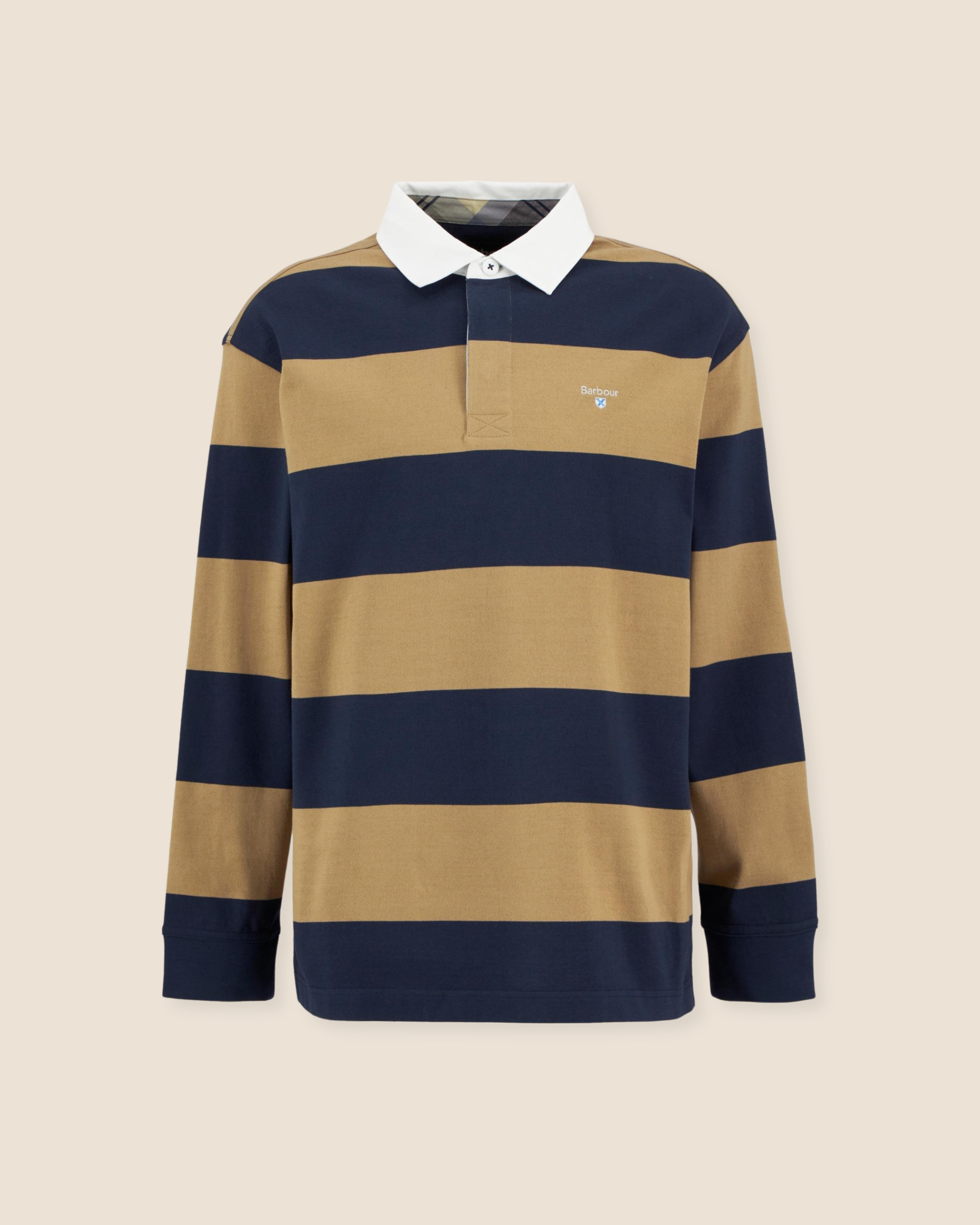 Stripet Rugby - Blå/Gul