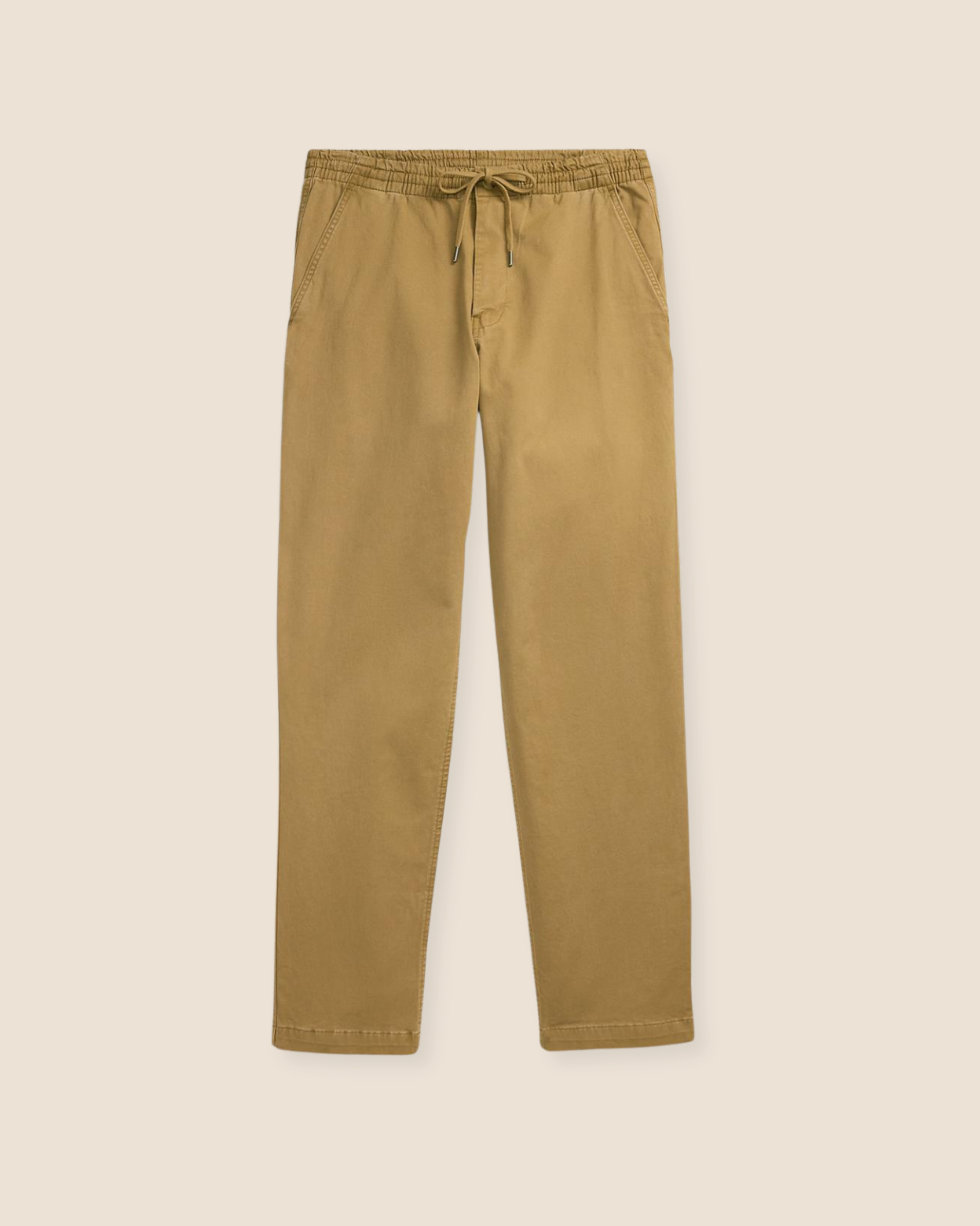 Prepster Flat front Bukse - Khaki