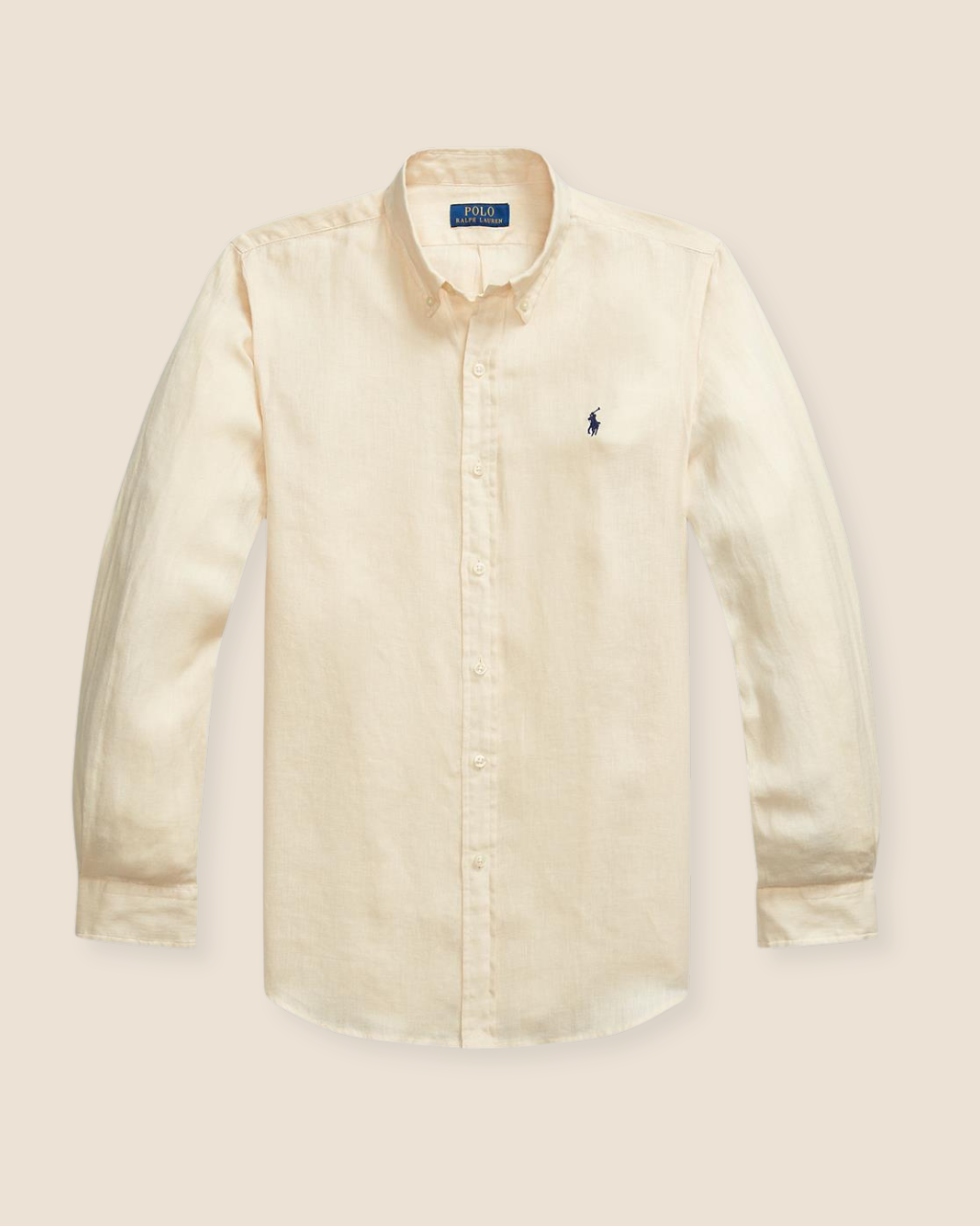 Linskjorte Slim Fit - Hvit