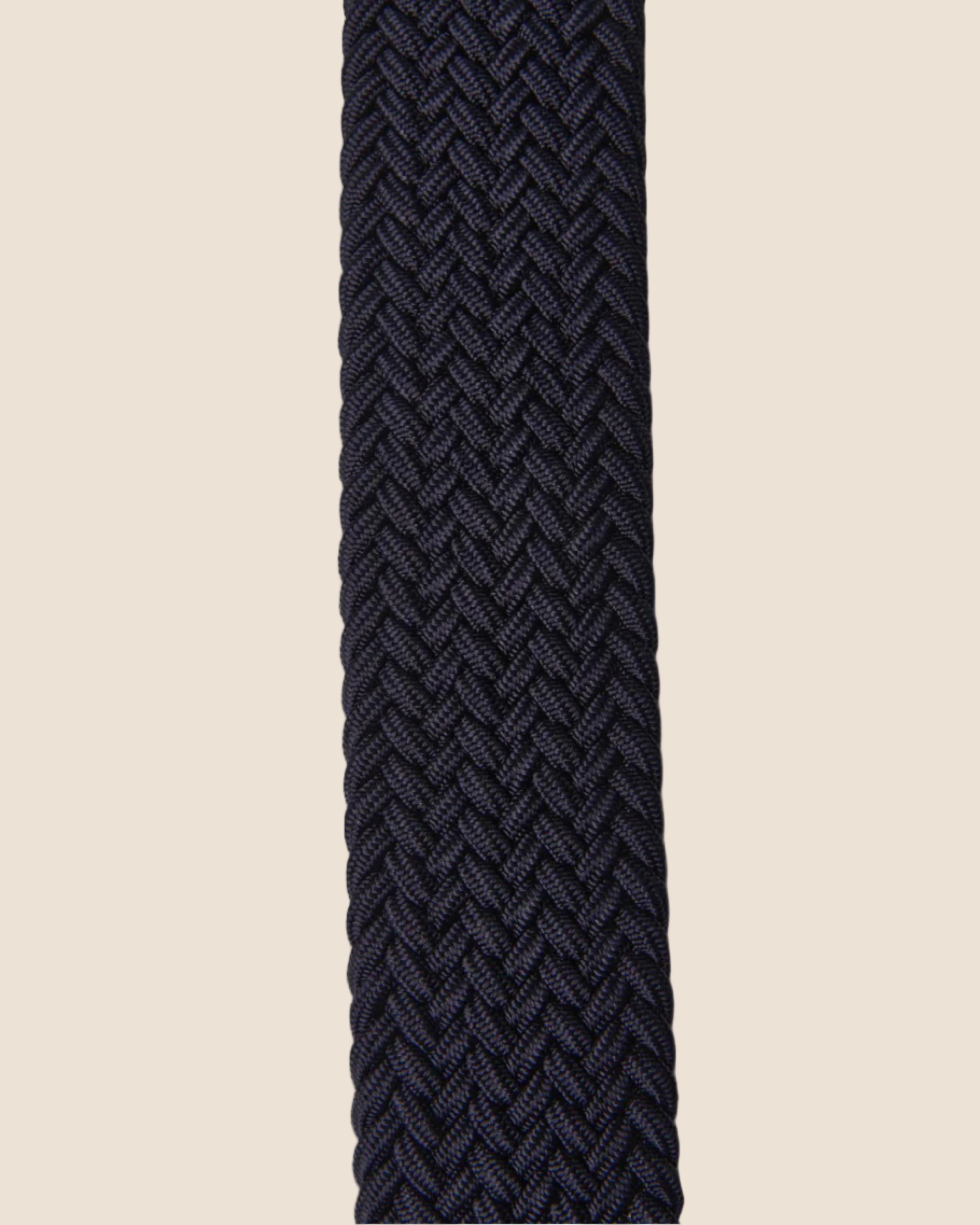 Elastic Woven Rayon - Navy