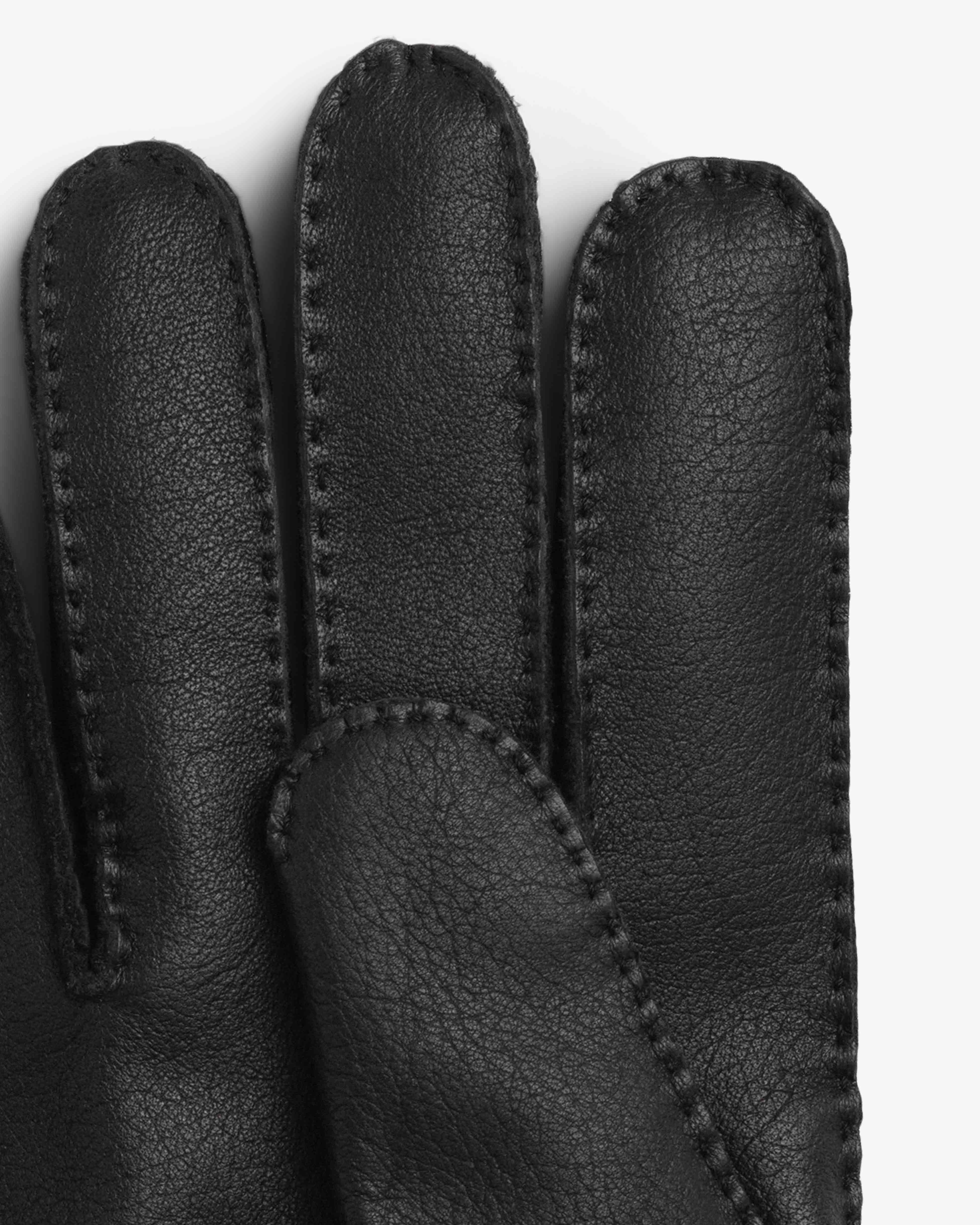 Elg Skinn Hanske Montgommery - Grønn