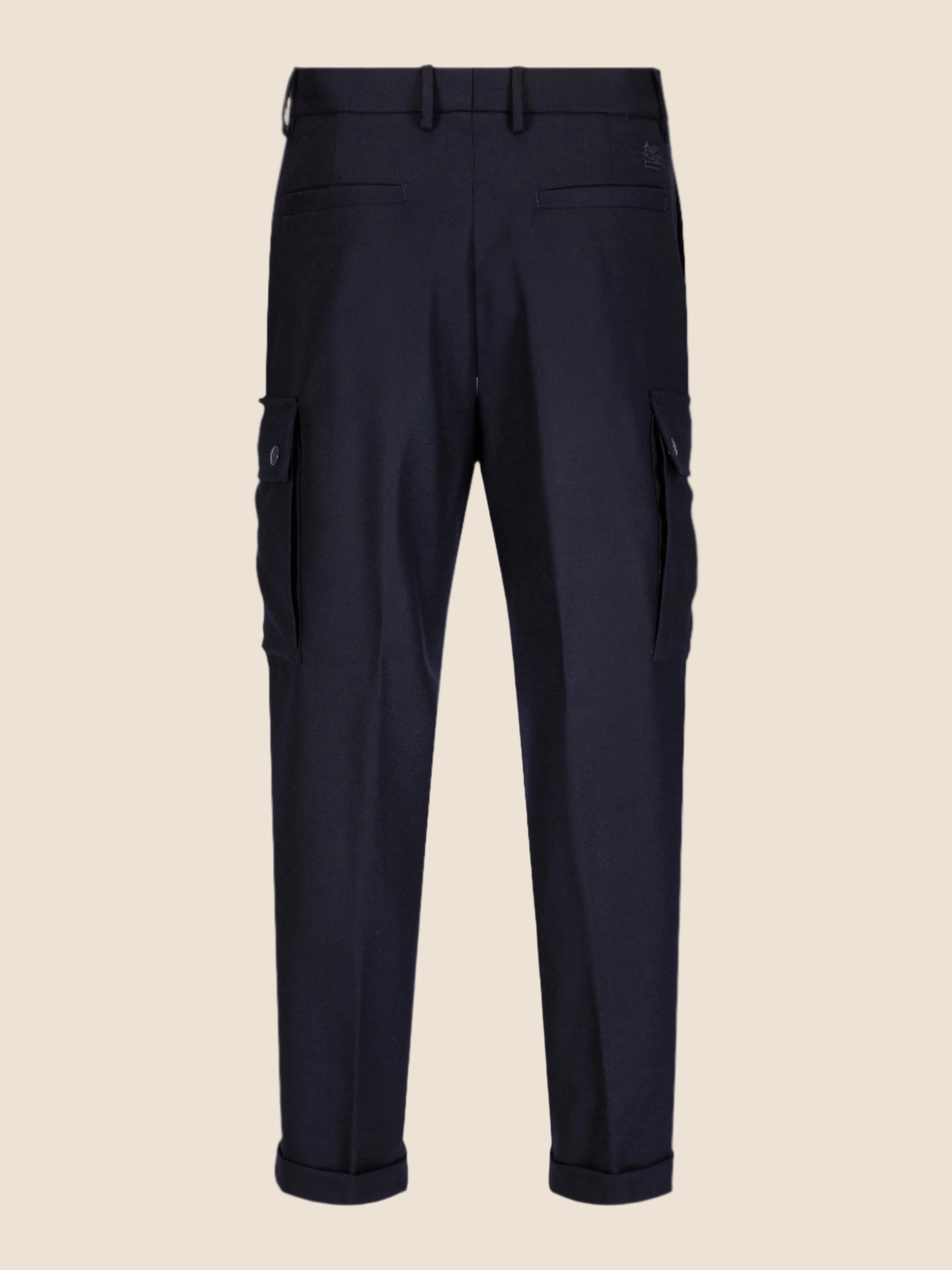 Cargobukse i ull-Etro S,p,A.-www.gunnaroye.no