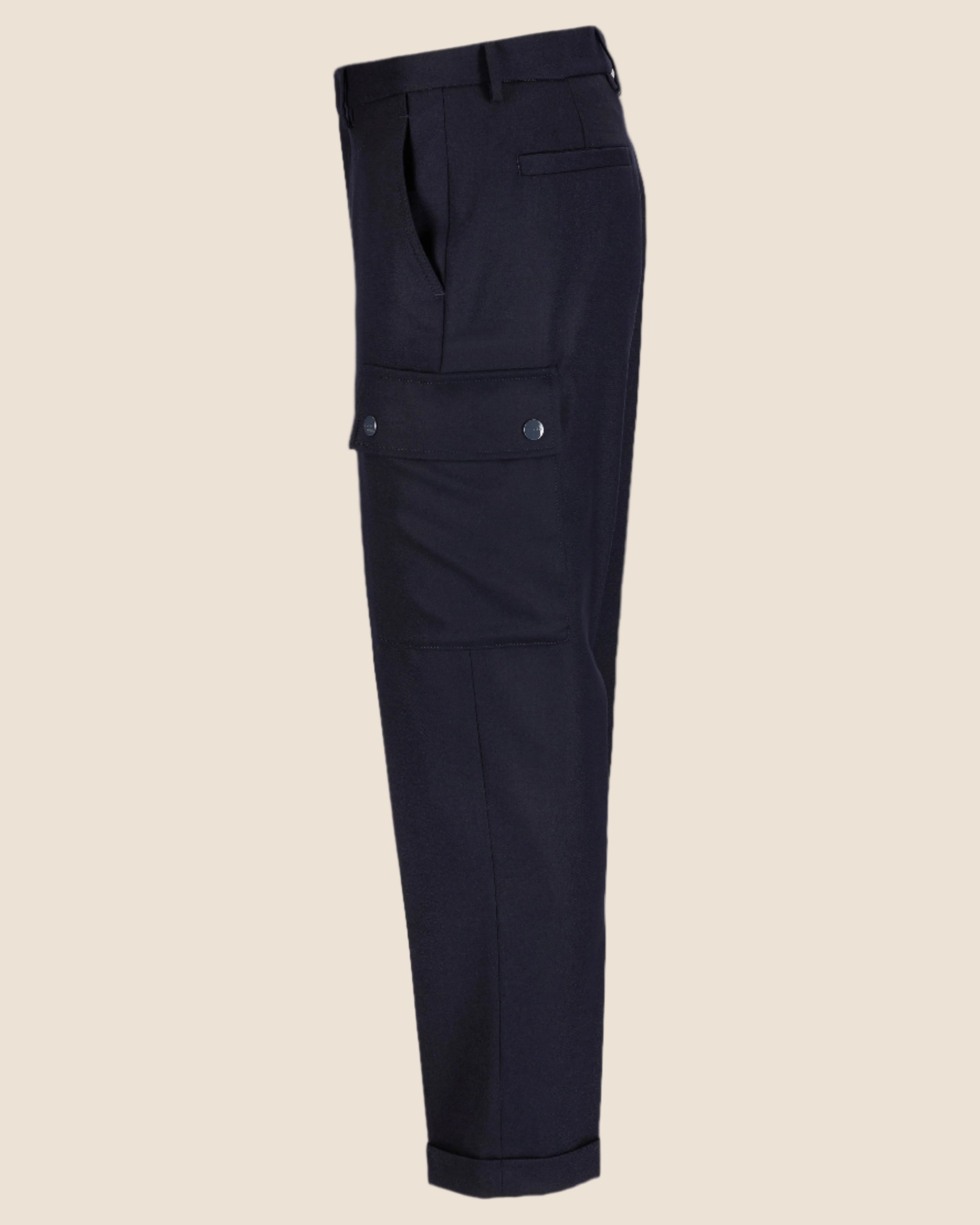 Cargobukse i ull-Etro S,p,A.-www.gunnaroye.no