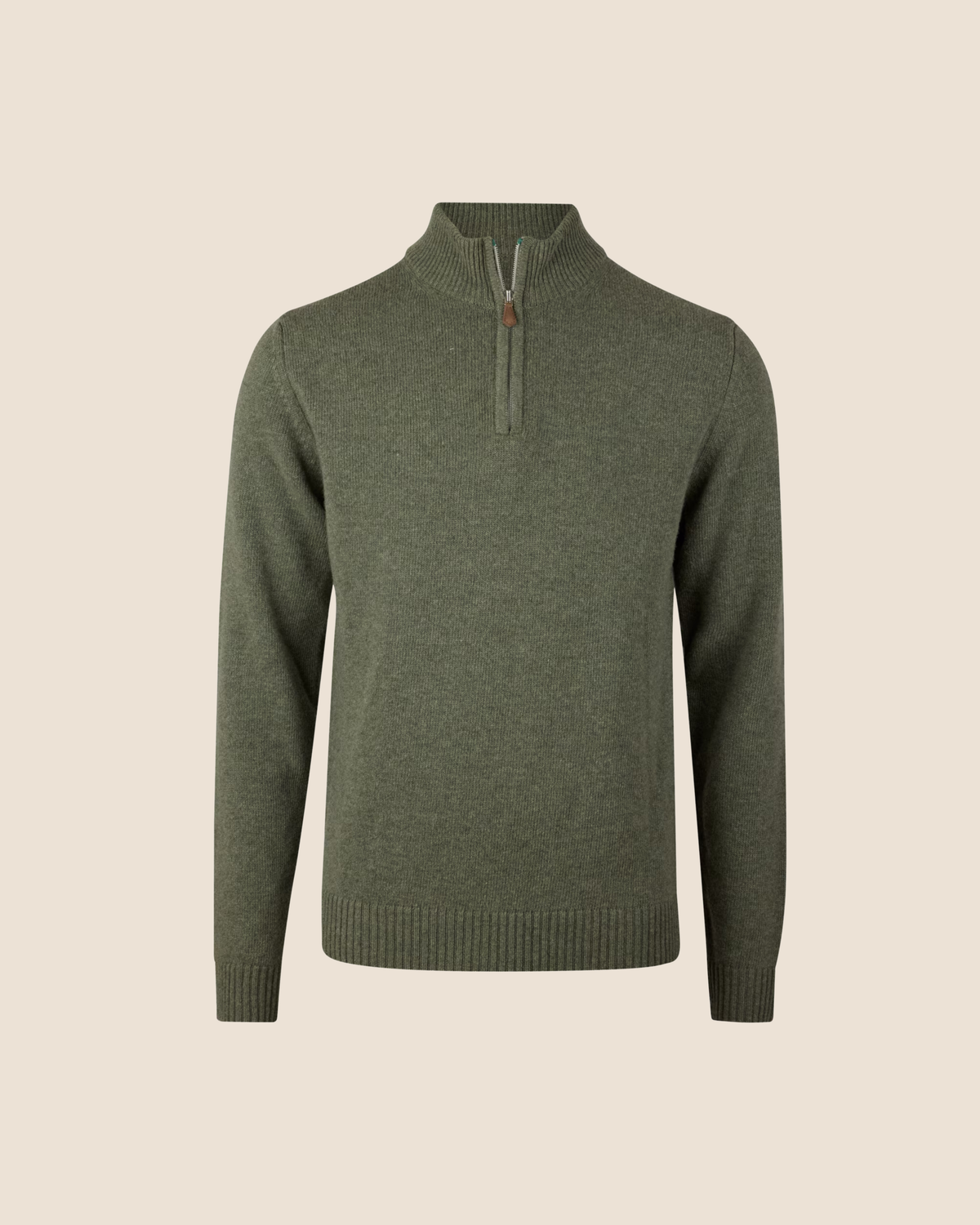 Merino Half-Zip - Grønn