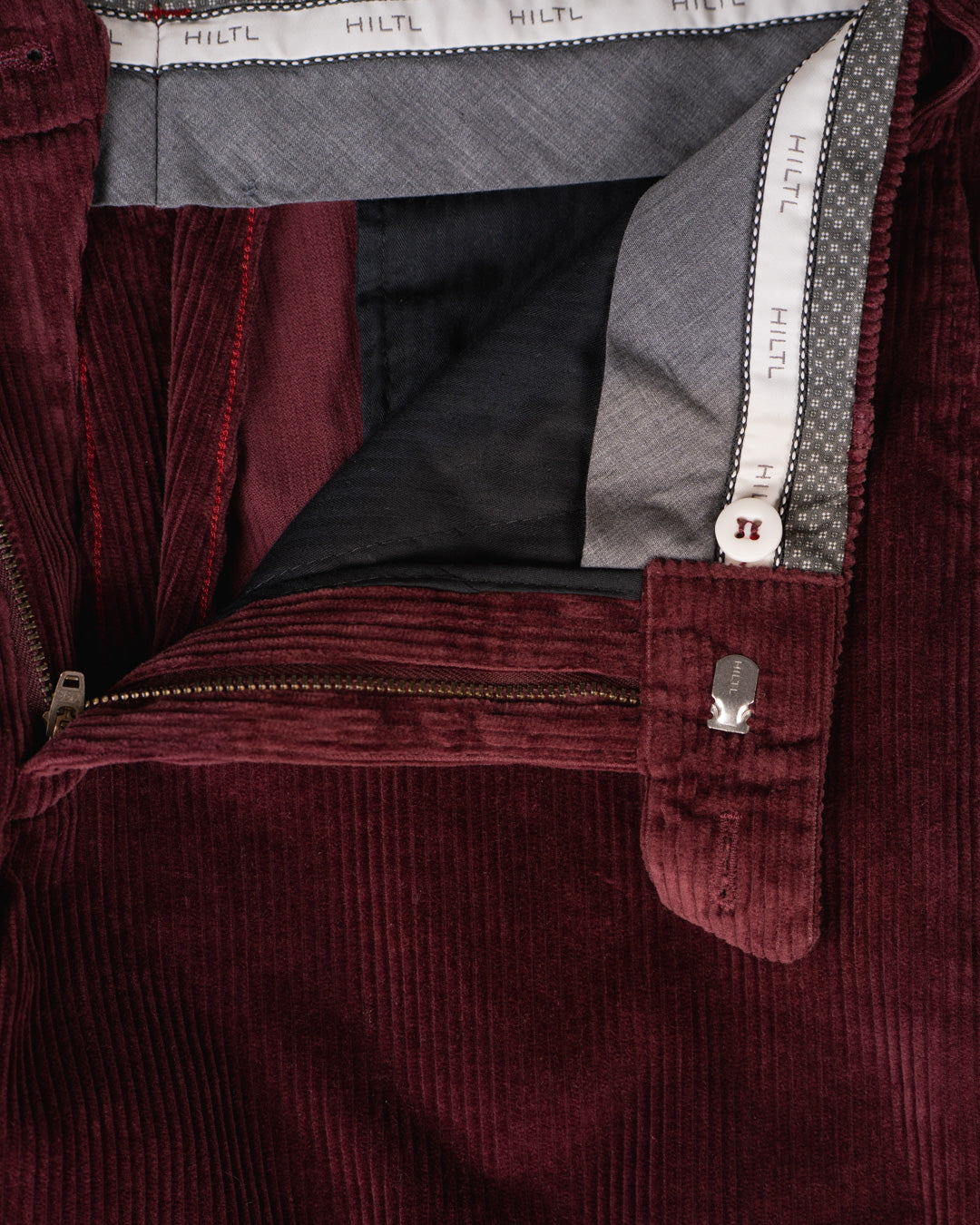 Parma Corduroy - Burgunder