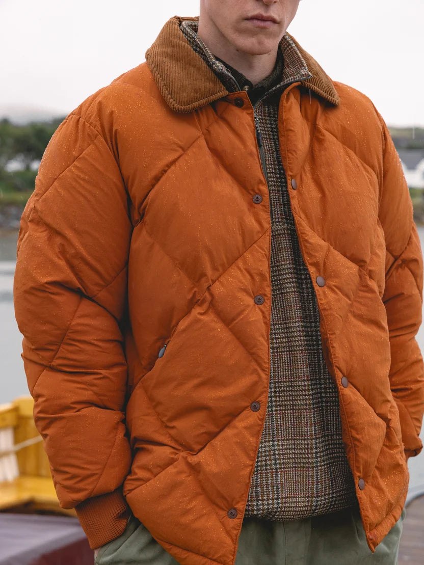 Dunbar I Rust Orange Resirkulert Nylon
