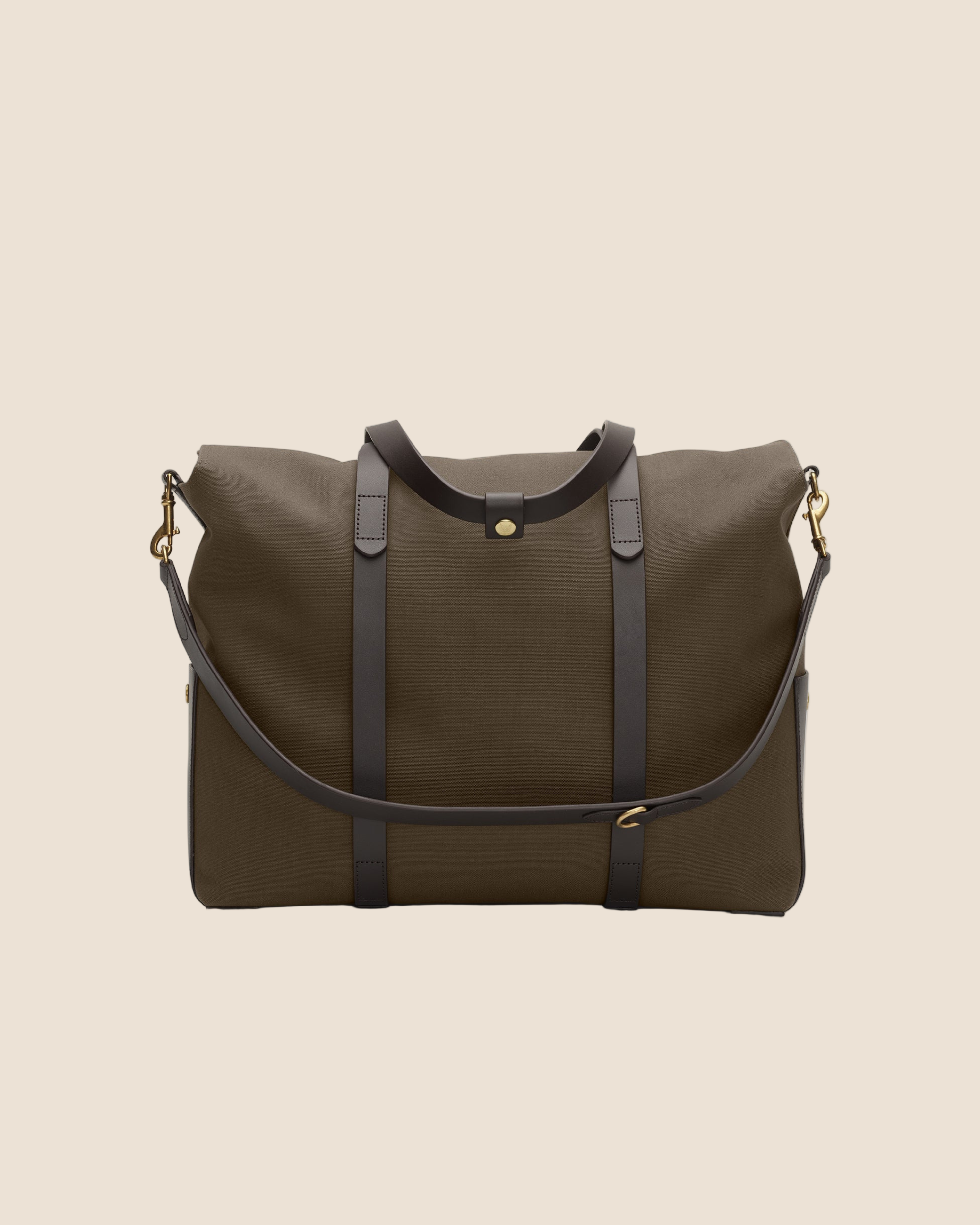 M/S Mega Tote Army/dark brown