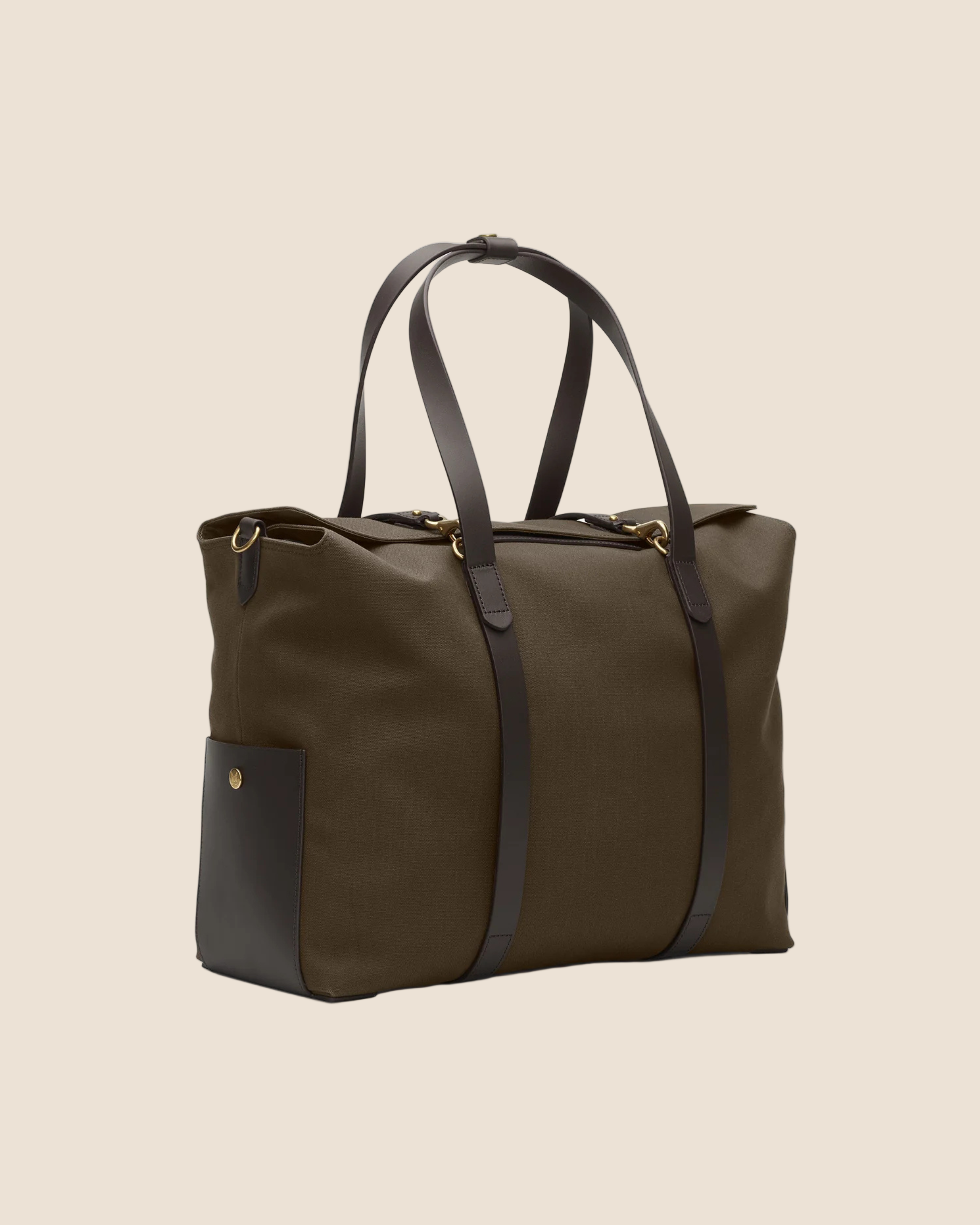 M/S Mega Tote Army/dark brown