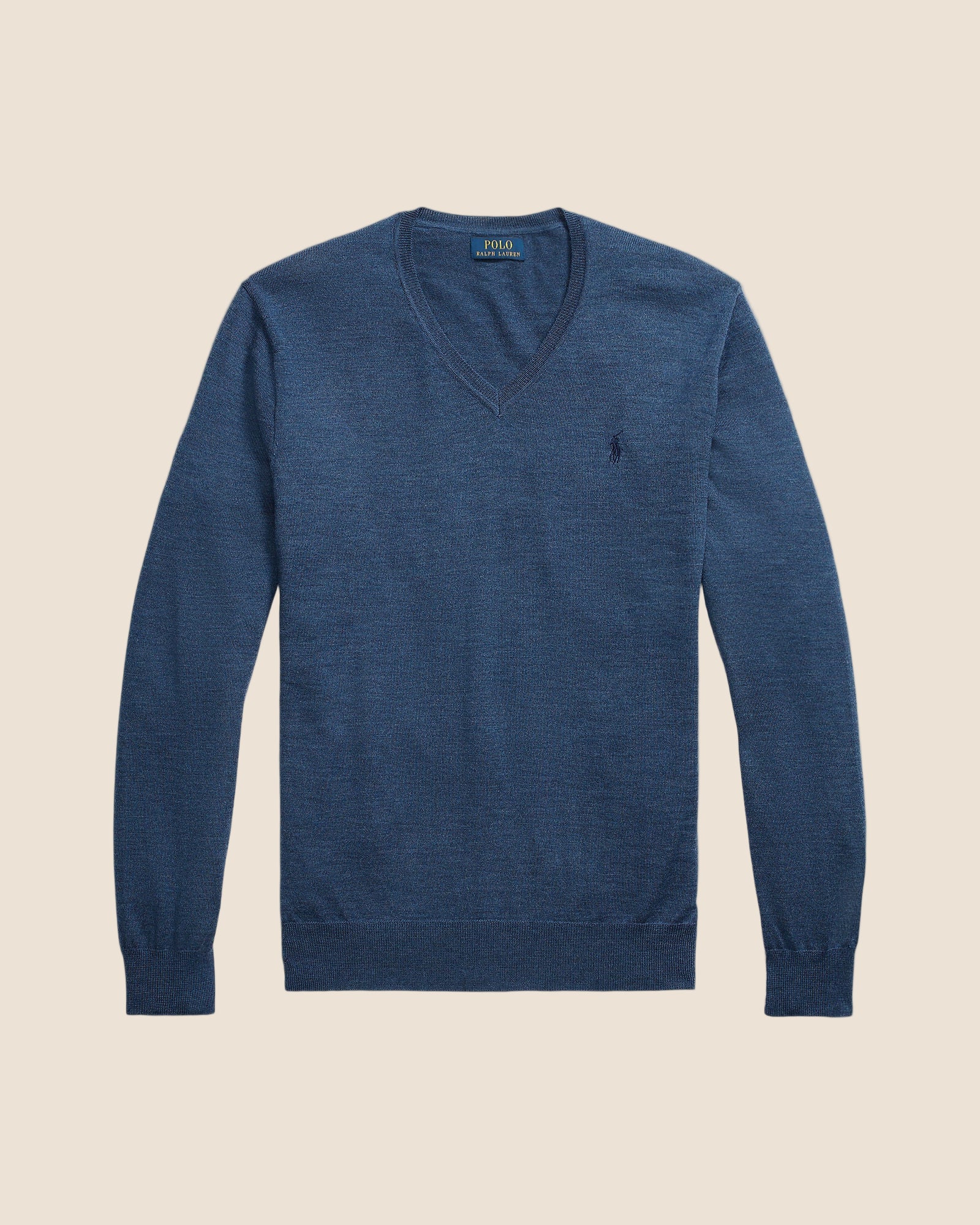 Merino V-Genser - Blå