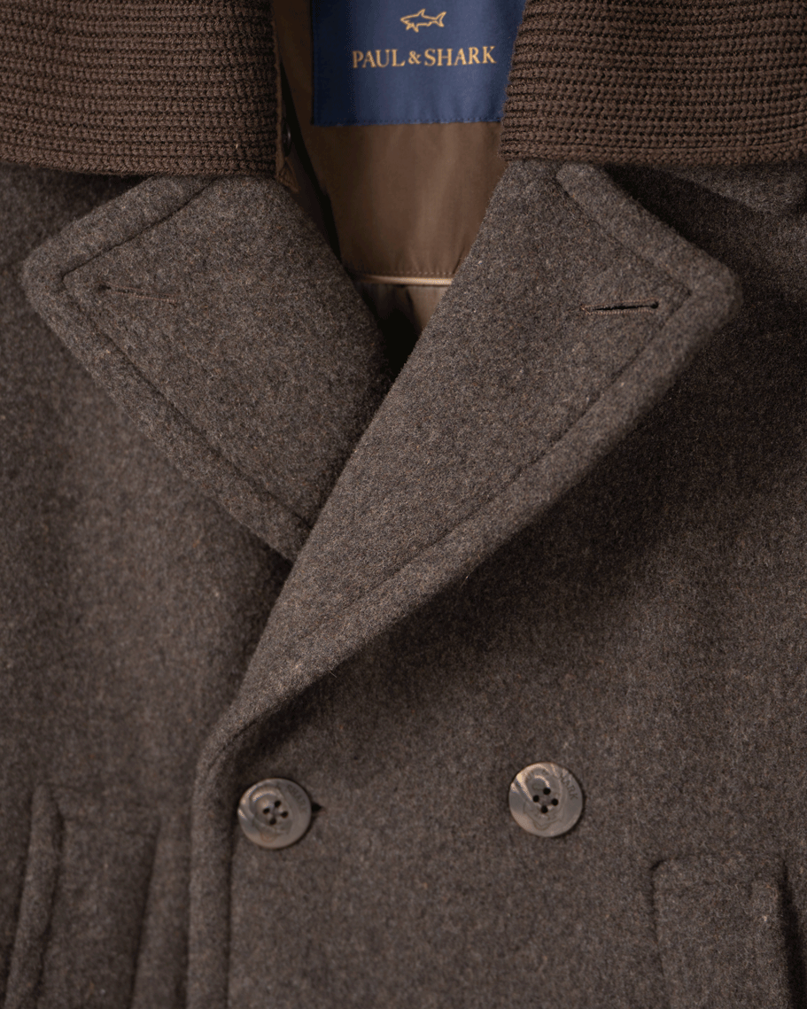 Peak Coat - Brun