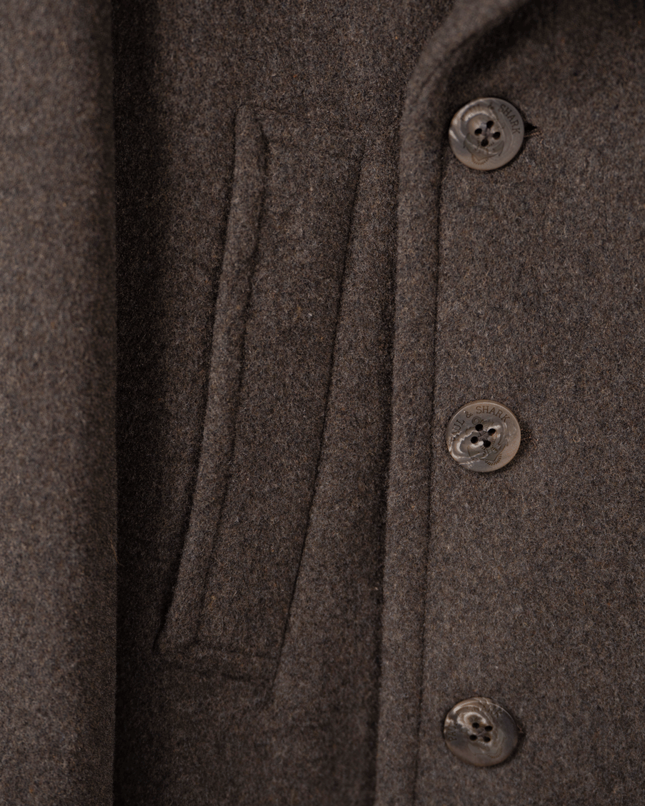 Peak Coat - Brun