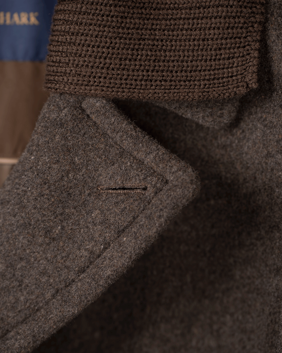 Peak Coat - Brun