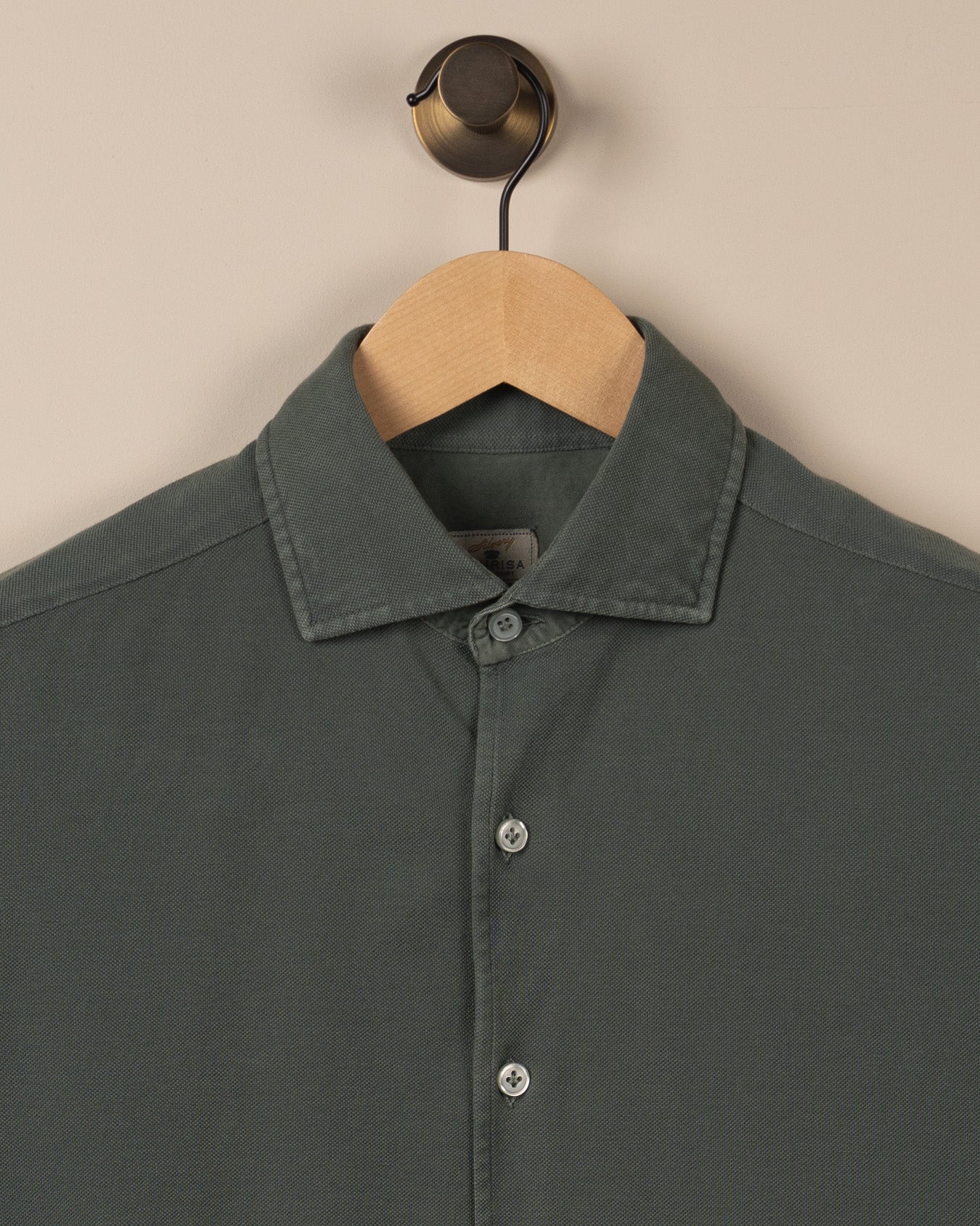 Jersey Skjorte - Grønn