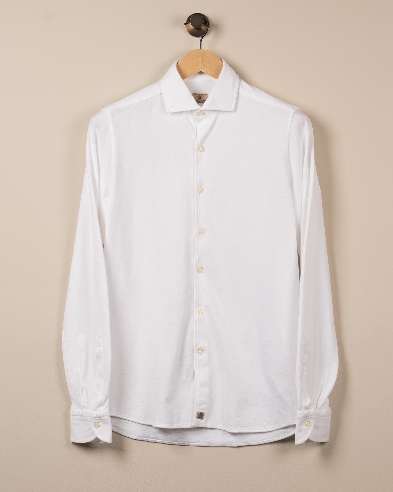 Jersey Skjorte - Hvit