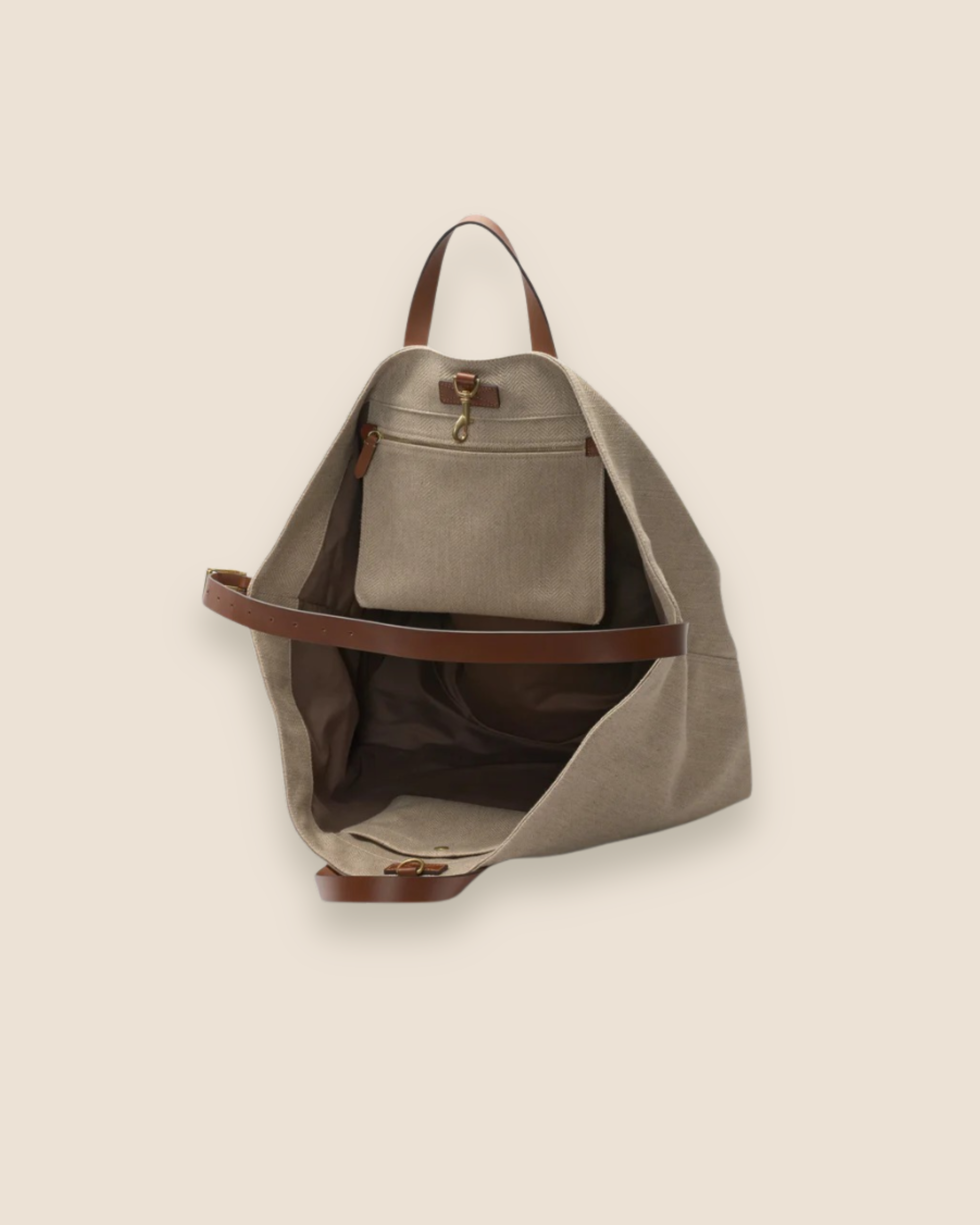 M/S Haven Herringbone - Beige