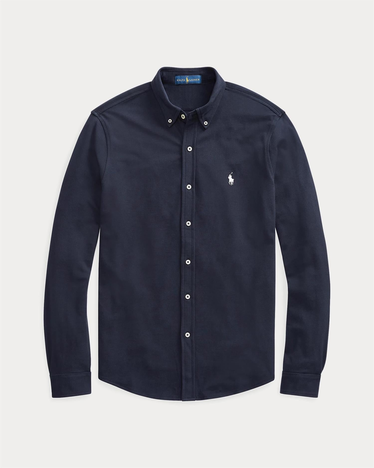 Featherweight Mesh Skjorte Navy