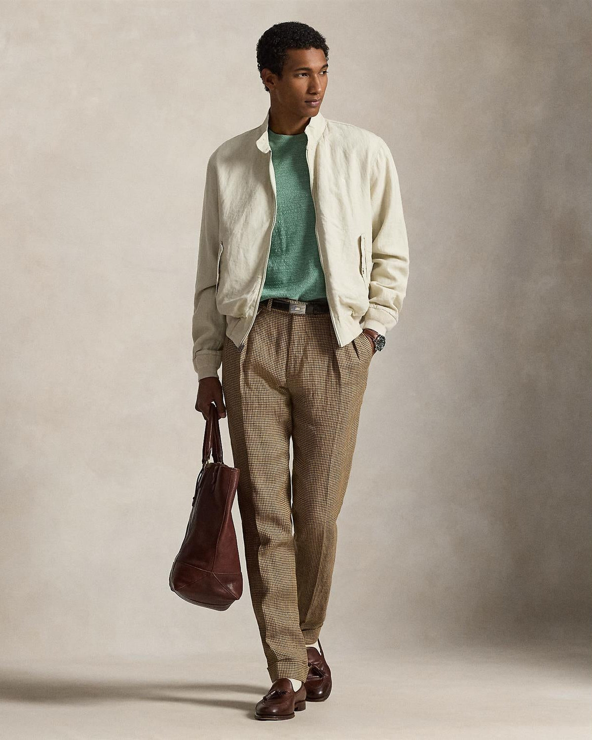 Windbreaker Jakke - Beige