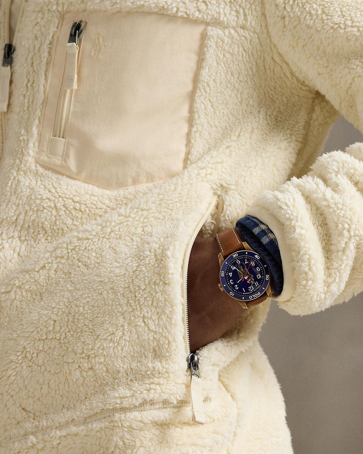 Fleece Jakke - Krem