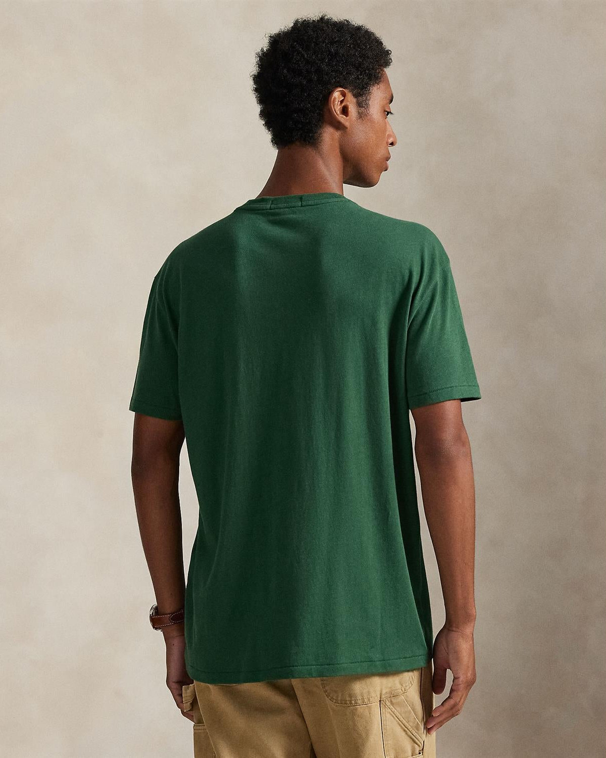 T-Shirt M/Print - Grønn