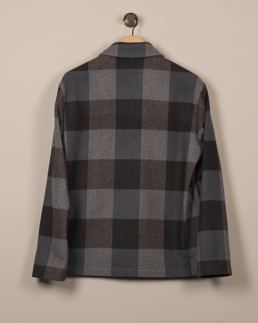 Checked Working Jacket - Brun/grå