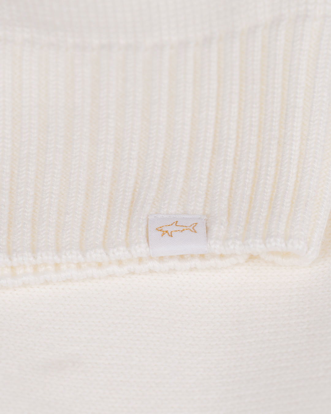 Høyhalset Genser - Off White