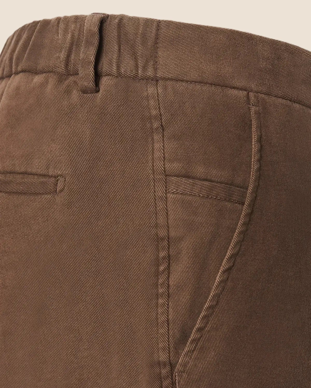 Bomulls Bukse - Brun