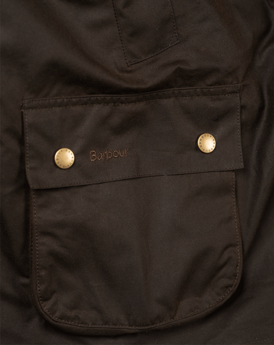 Ashby Waxed Jacket - Oliven