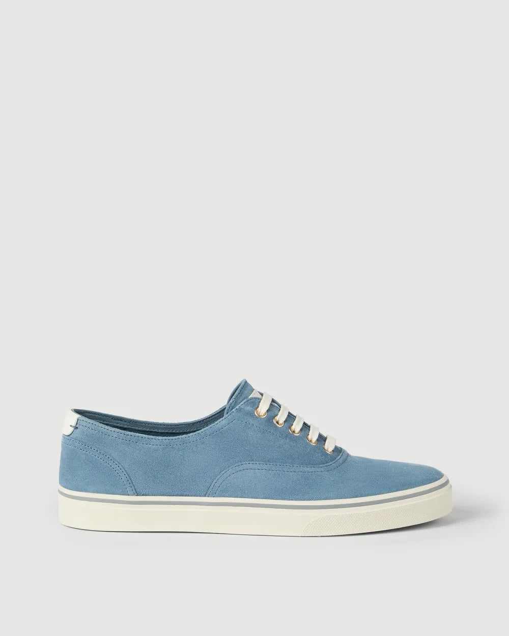 Reversed Kalveskinn Sneaker - Blå