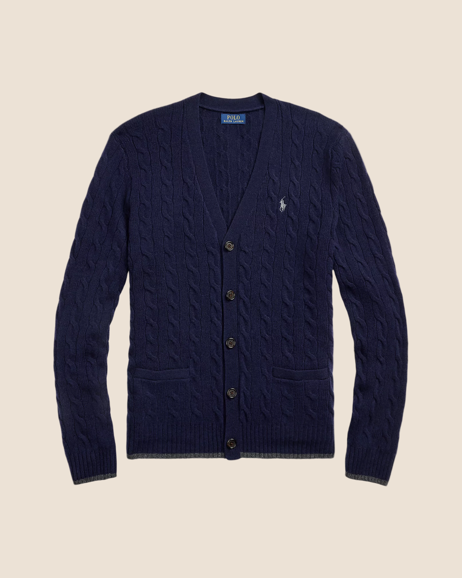 Cardigan - Navy-Polo Ralph Lauren-www.gunnaroye.no